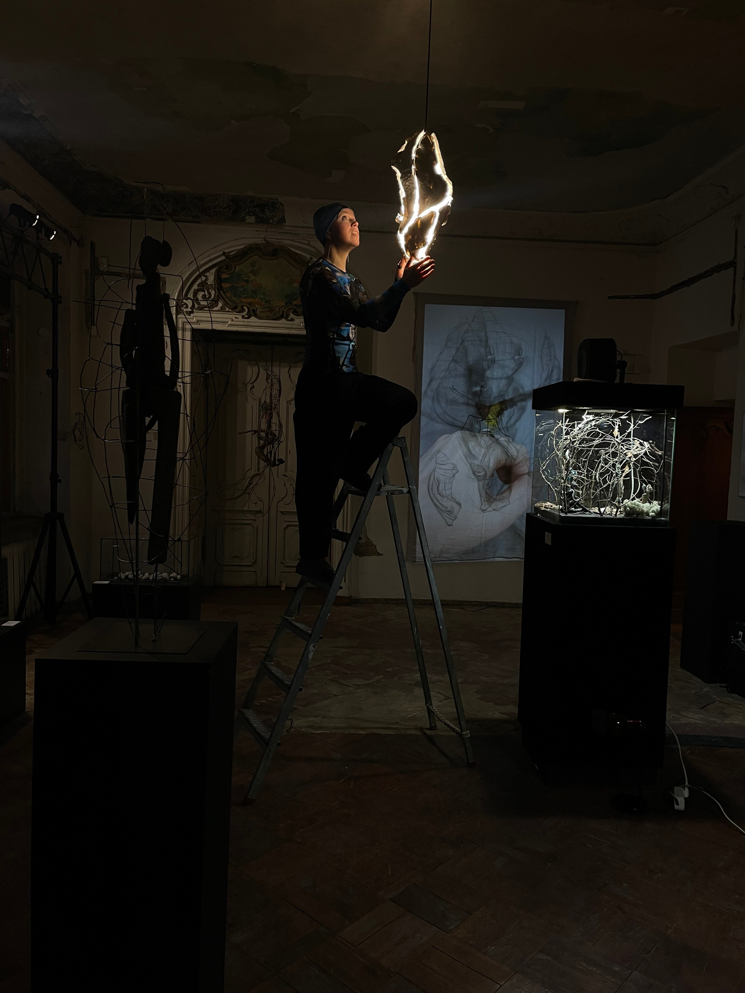 Chrysalis _2024. Художник — скульптор Антонина Фатхуллина