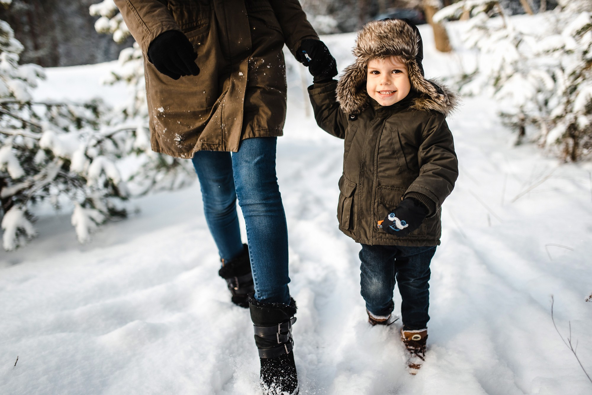 «Зимняя сказка». Свадебный и семейный фотограф в Минске Алексей Пузиков