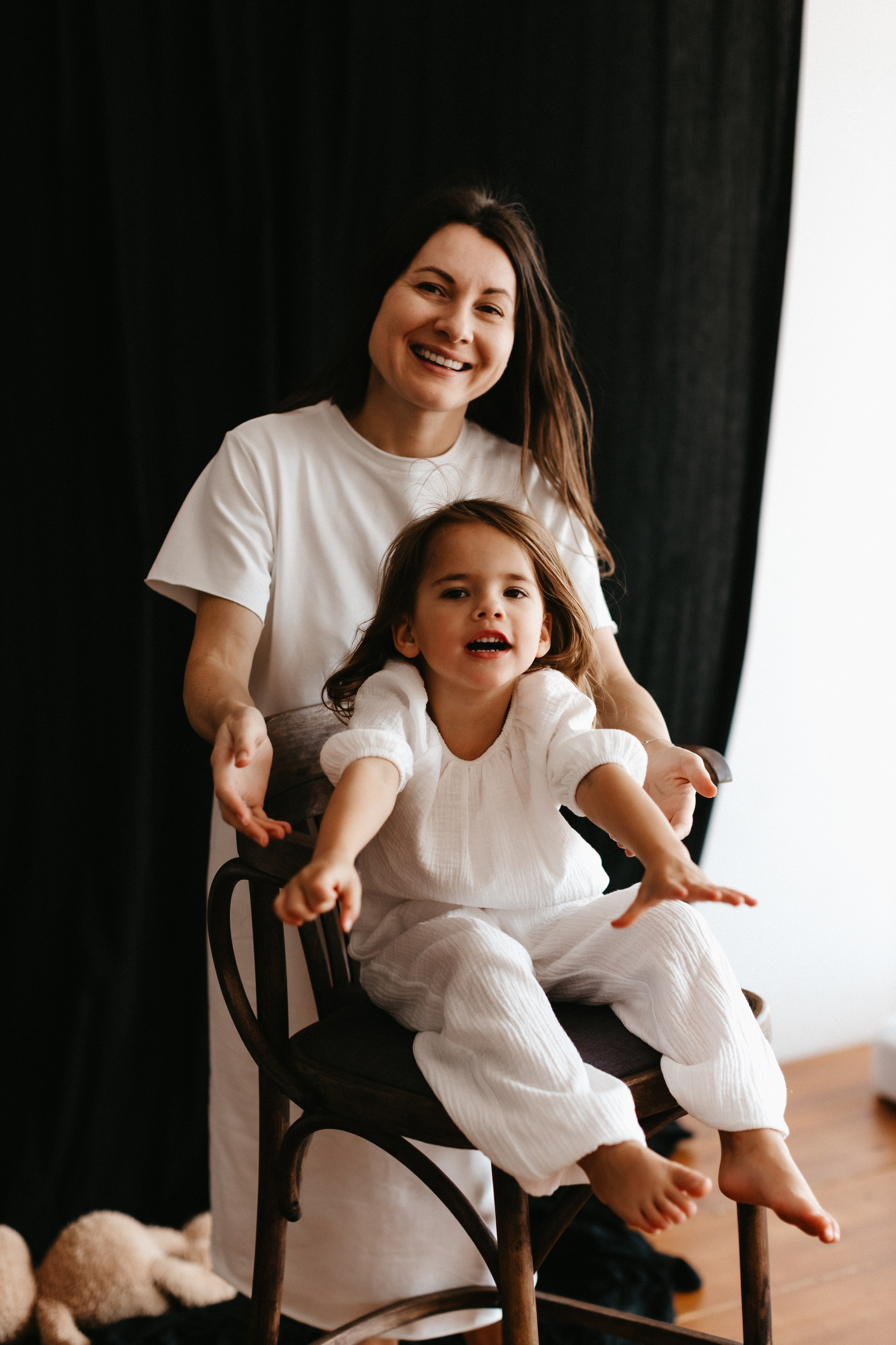 Мама и девочки. Евгения Пелипас