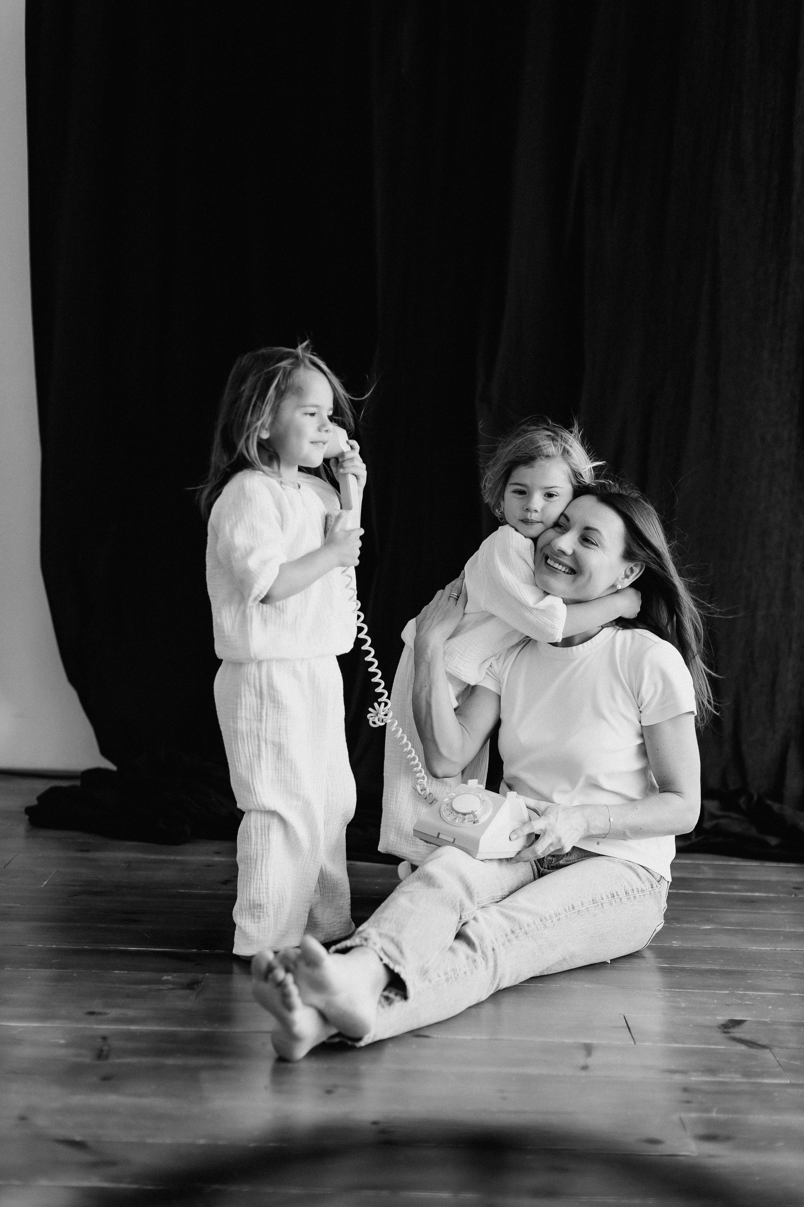 Мама и девочки. Евгения Пелипас