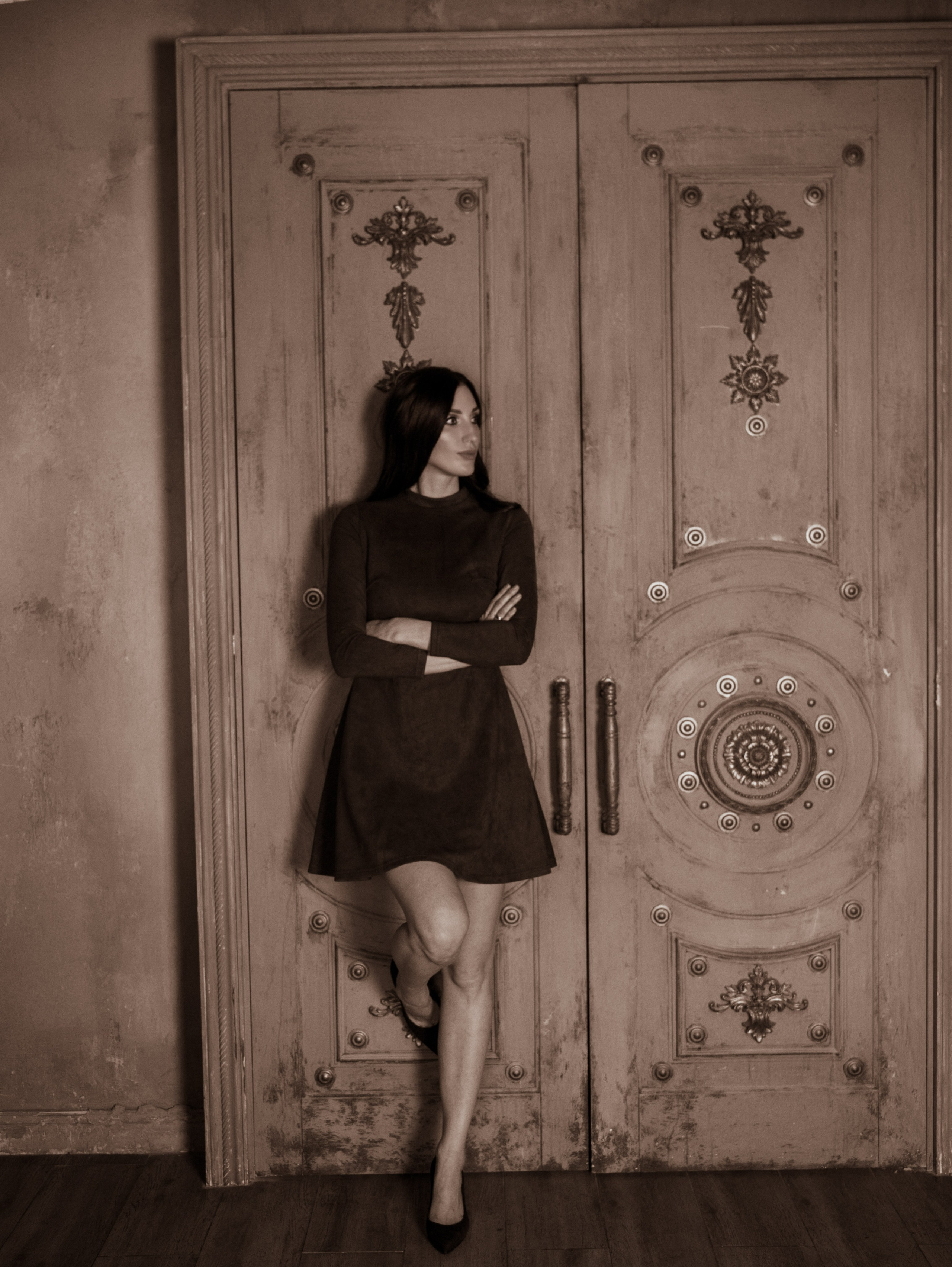 Мама с дочкой, новогодняя сьемка. Свадебный и семейный фотограф в Москве Мила Широких