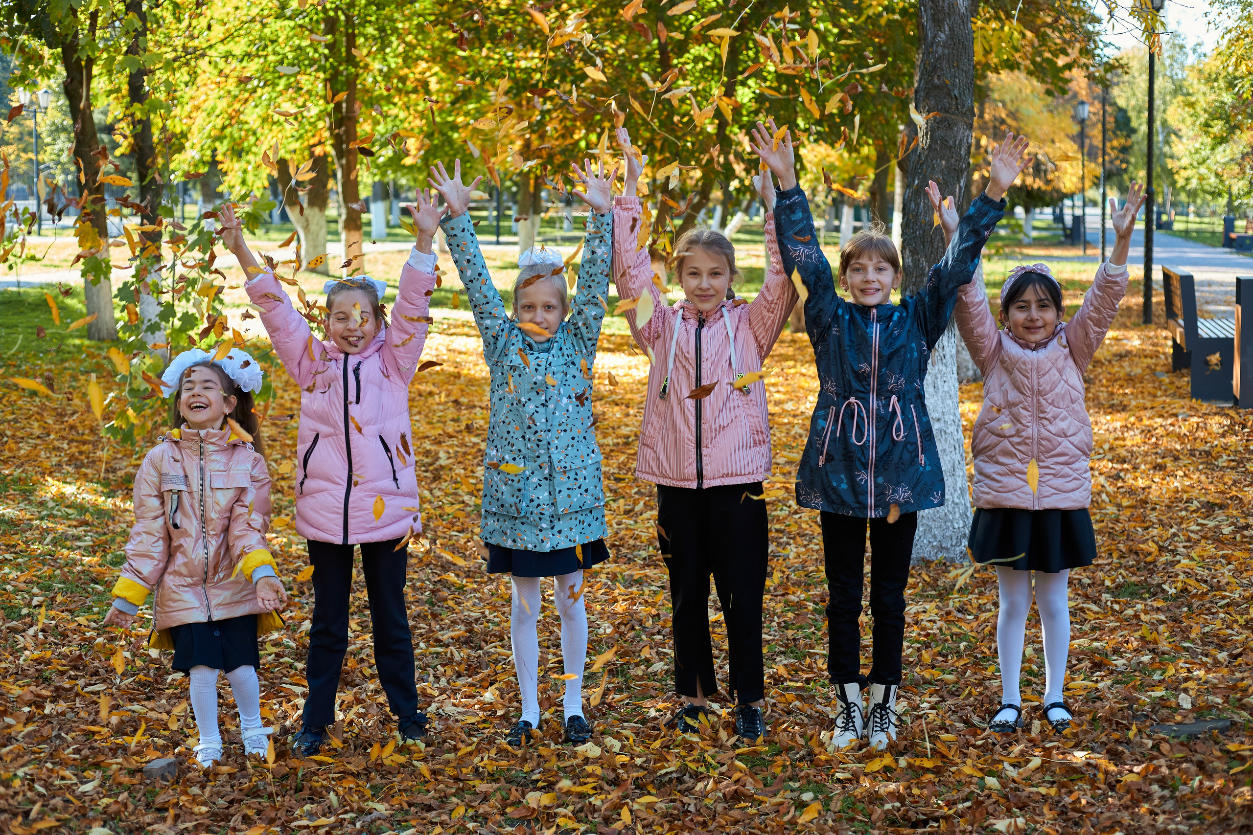 Съёмки в парке. Выпускные фотоальбомы Тацинская