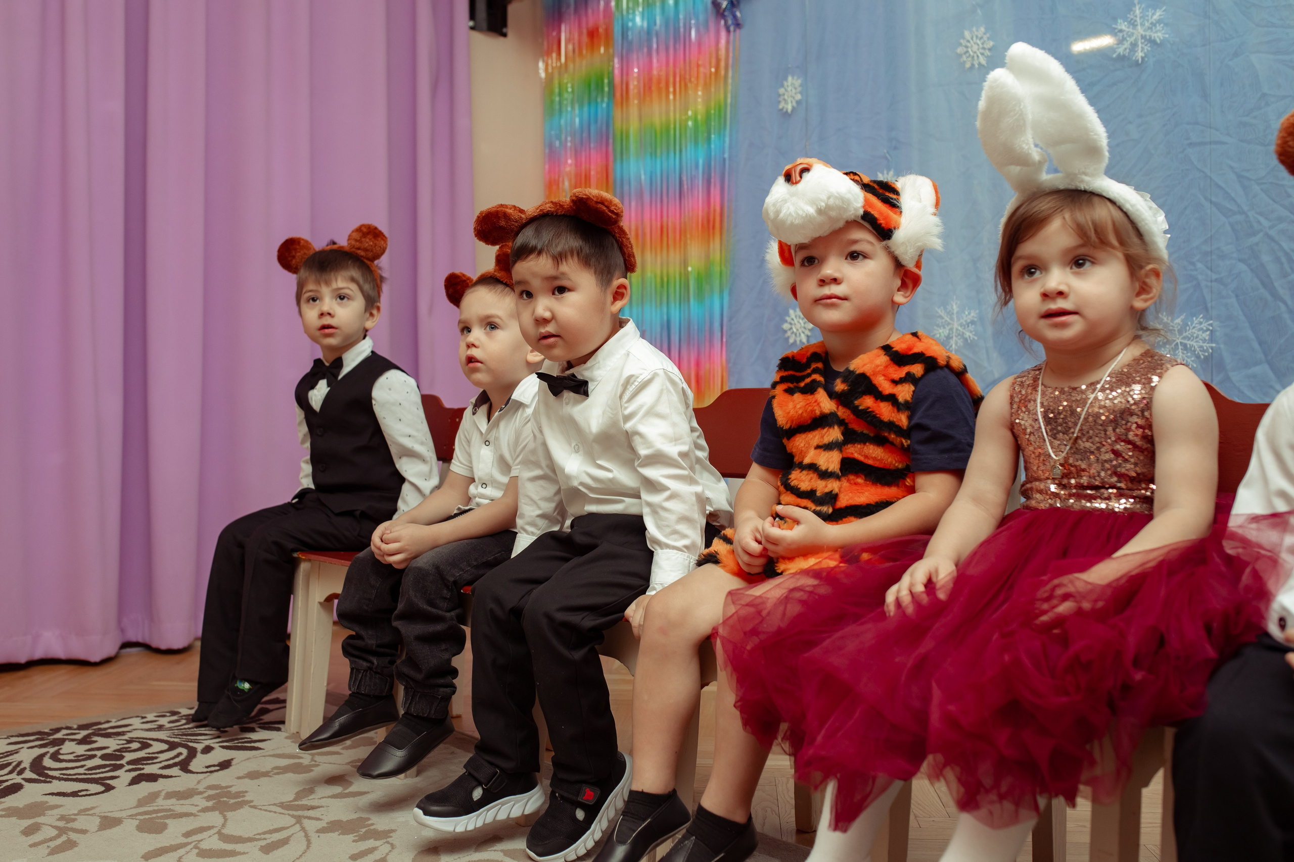 Новогодний утренник в детском саду. Семейный и детский фотограф в Москве Дорогова Екатерина