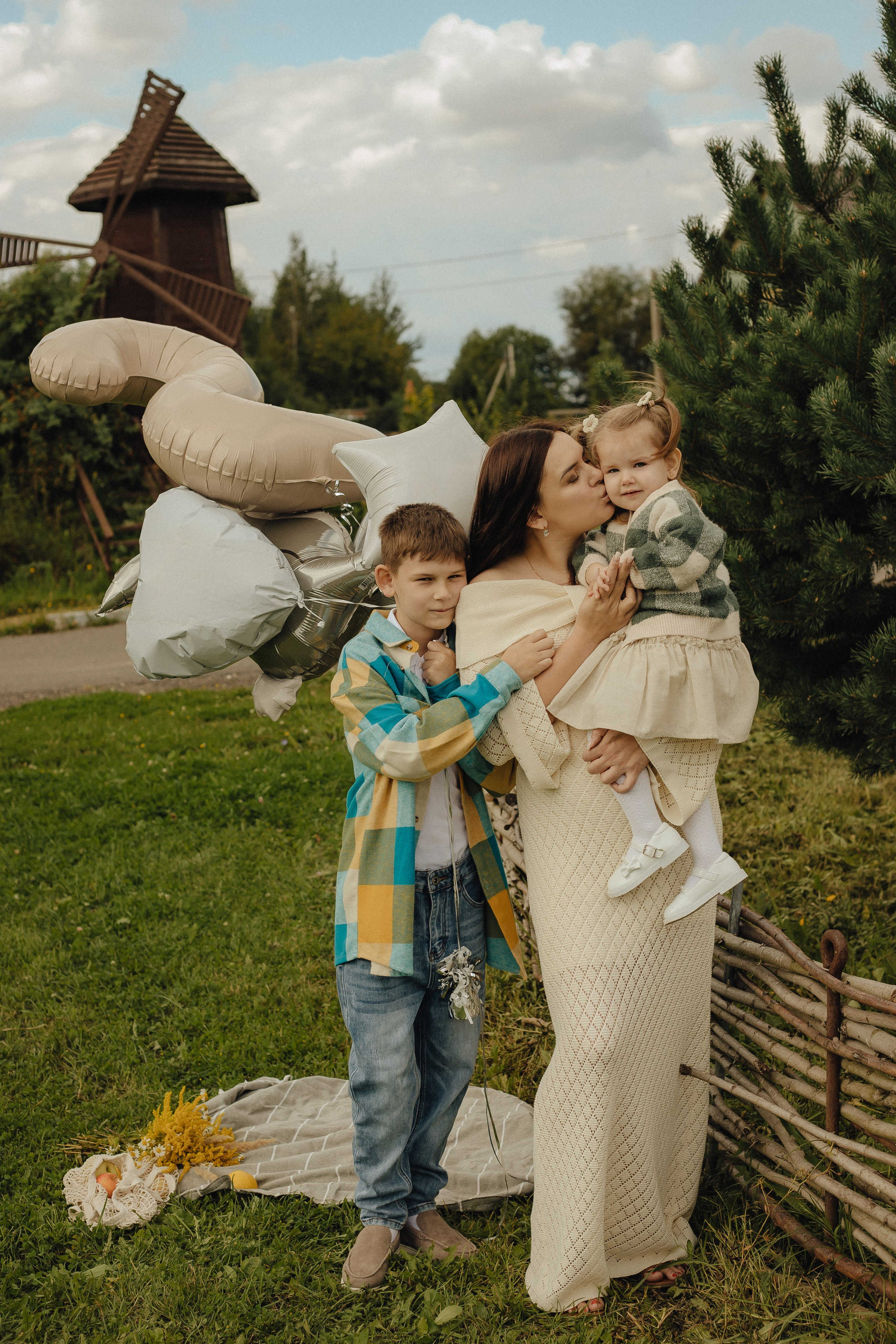 Наталья, Дима и Варюша. Семейный фотограф в Москве и Московской области Лазутина Валентина