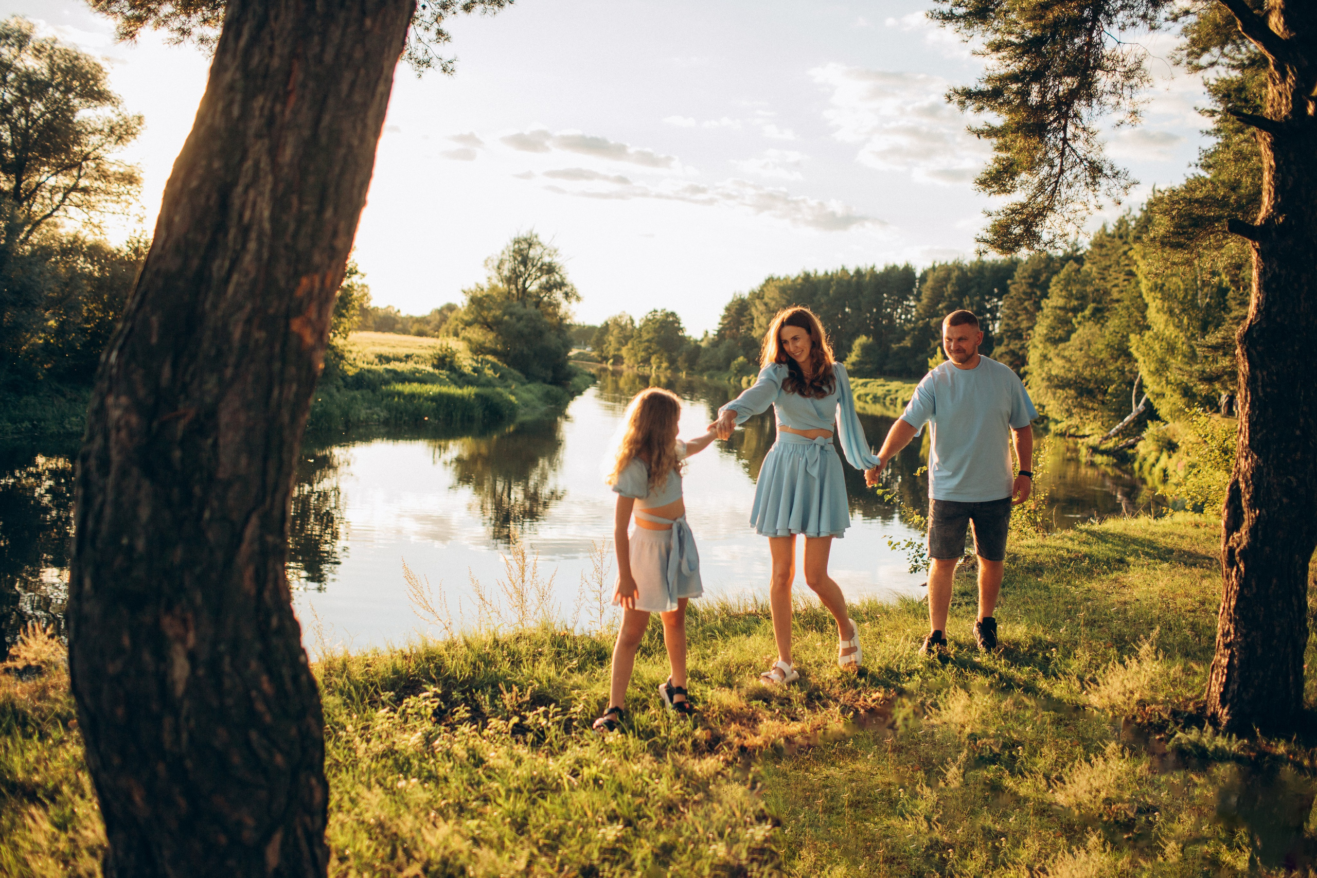 Ирина с семьёй. Семейный фотограф в Москве и Московской области Лазутина Валентина