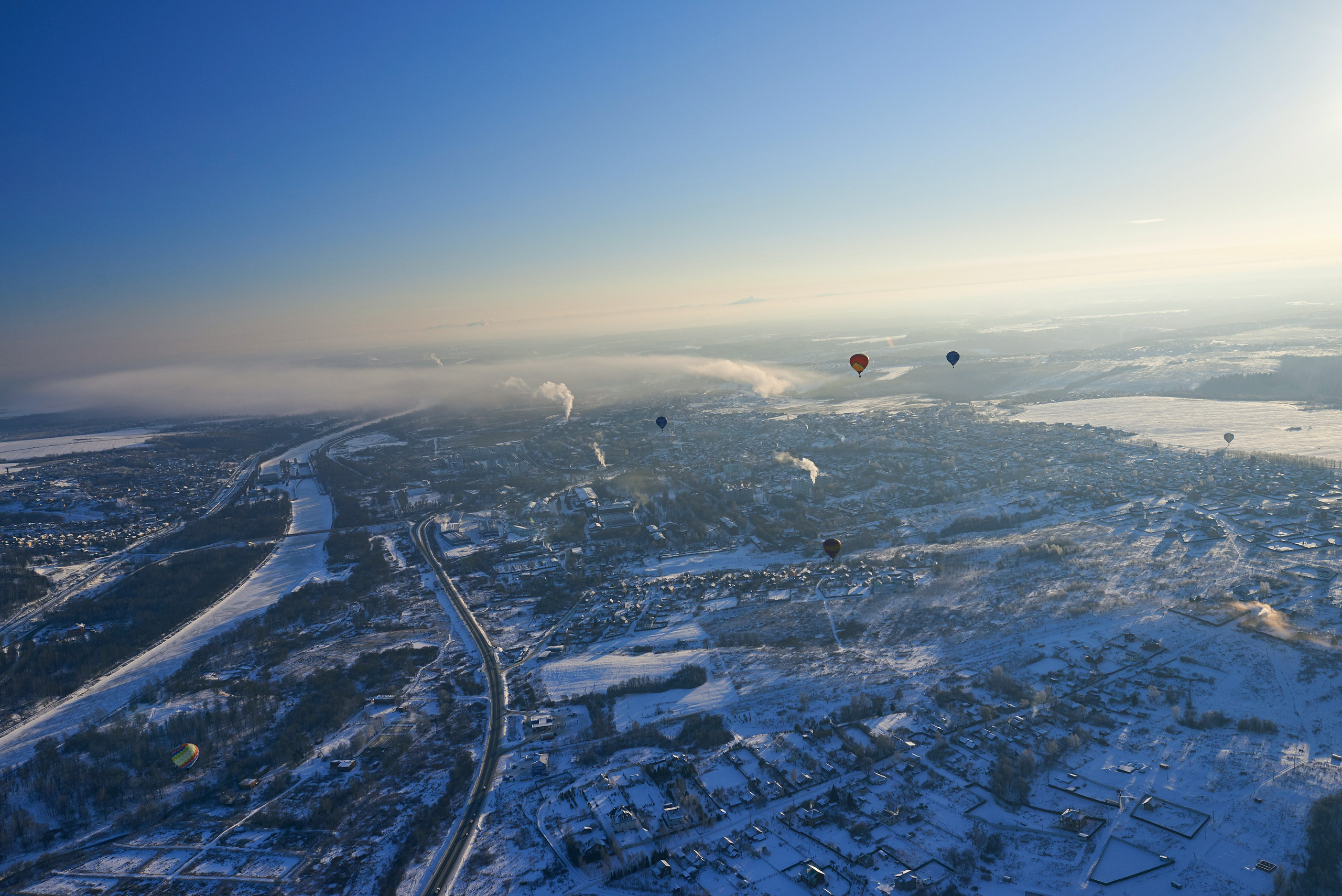 «Яблоки на снегу» Дмитров, 07.01.2015. Лови небо! Дыши небом!