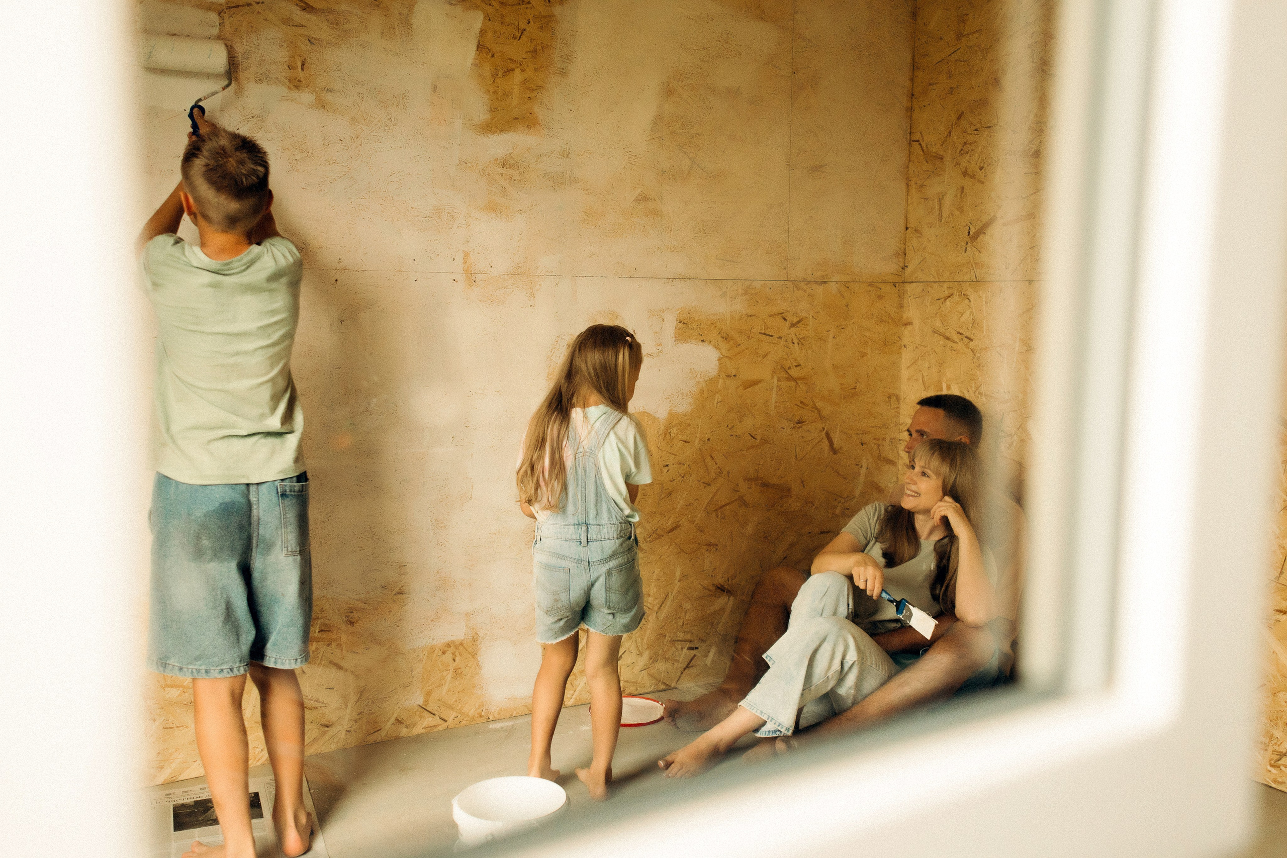 Коля, Марина, Даня и Маруся. Семейный фотограф и детский фотограф в Волгограде Алеся Бутакова — дет