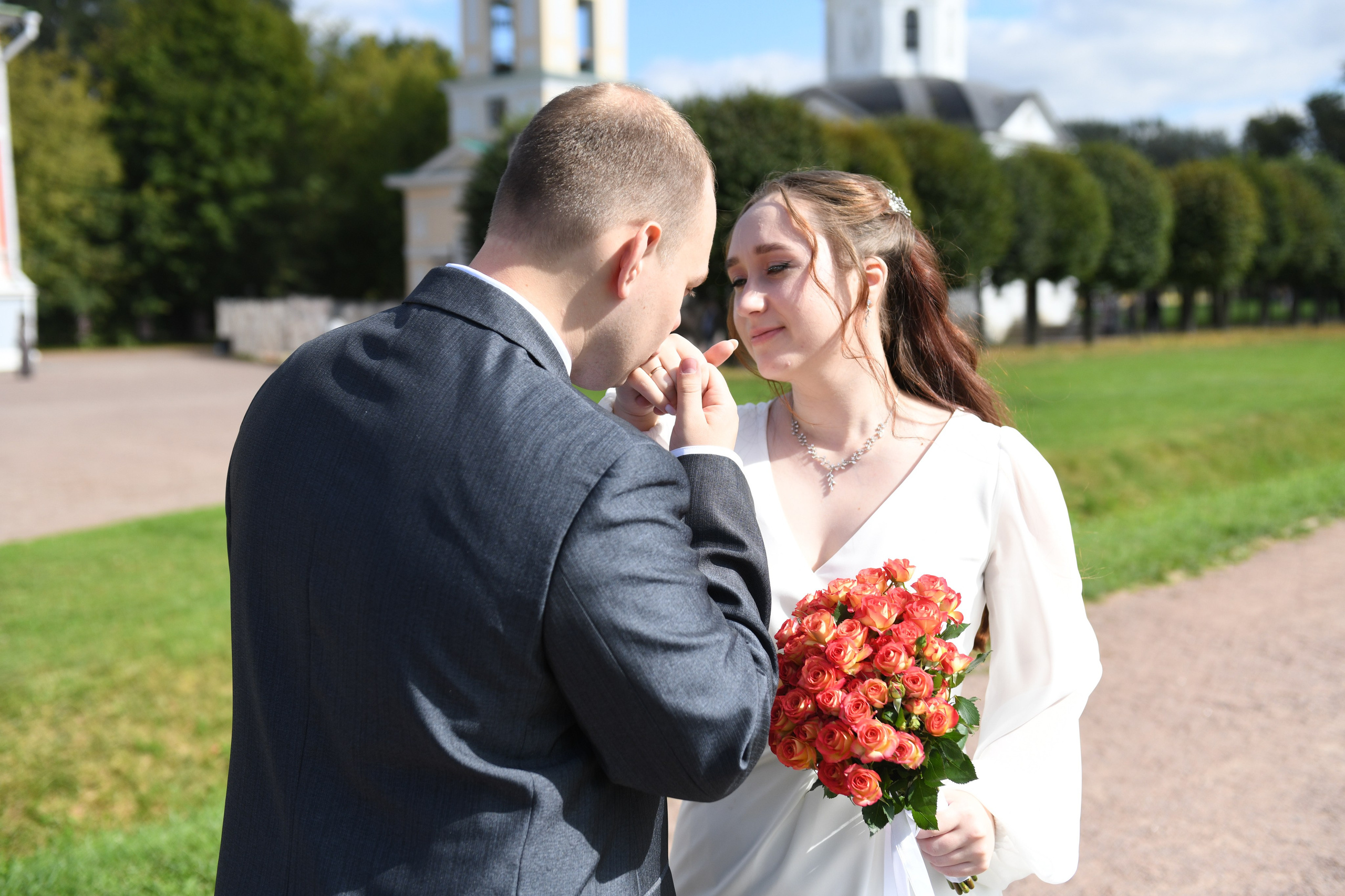 Елена и Александр. Свадьба. Свадебный и портретный фотограф в Москве Галина Борисова