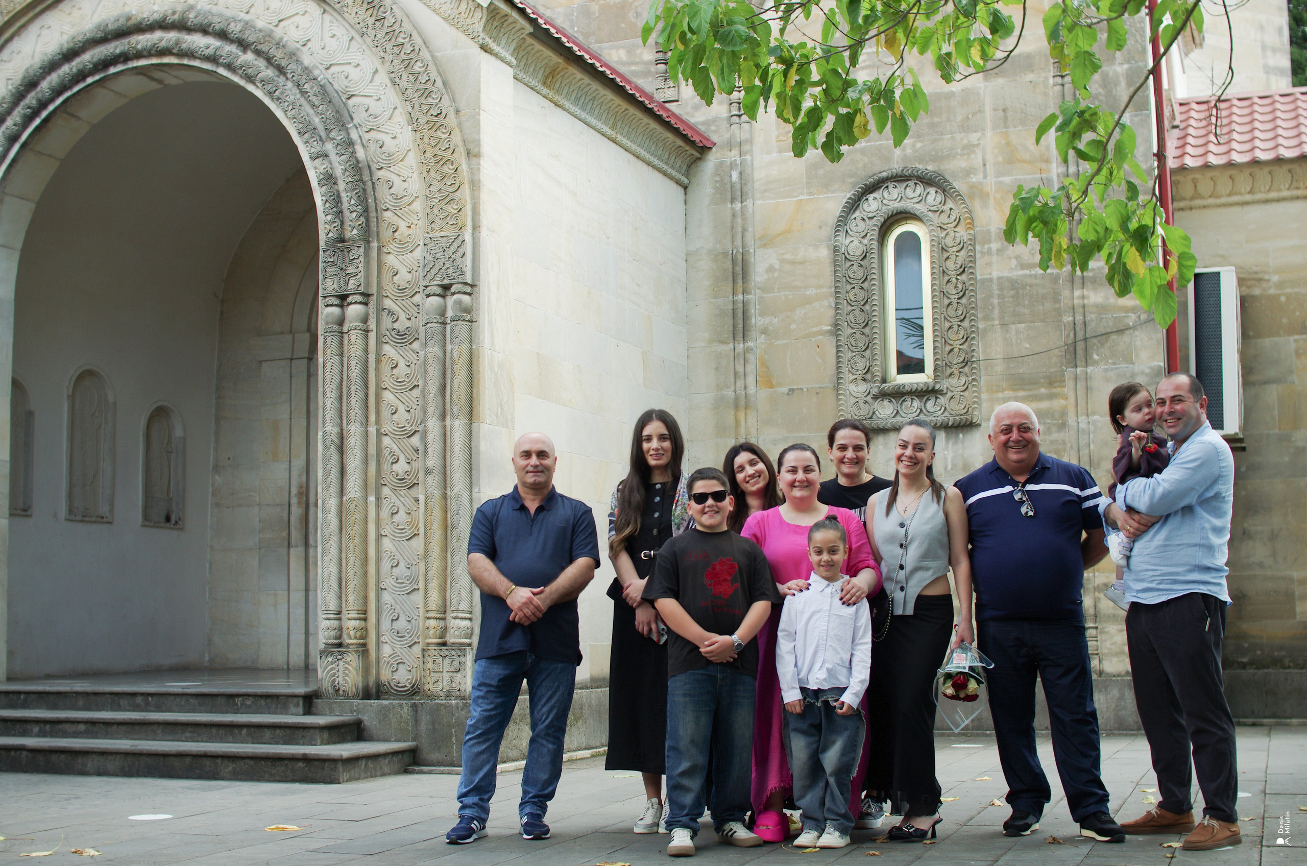 Крещение Сенаки. Портретный фотограф Денис Милютин