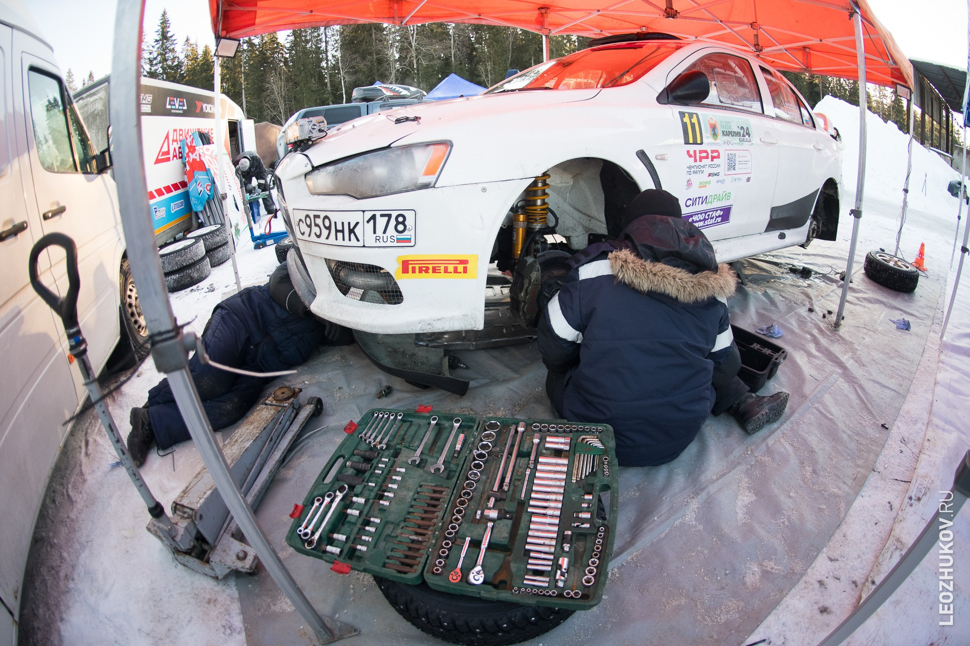 Rally Karelia 2024. Sports photographer Leonid Zhukov