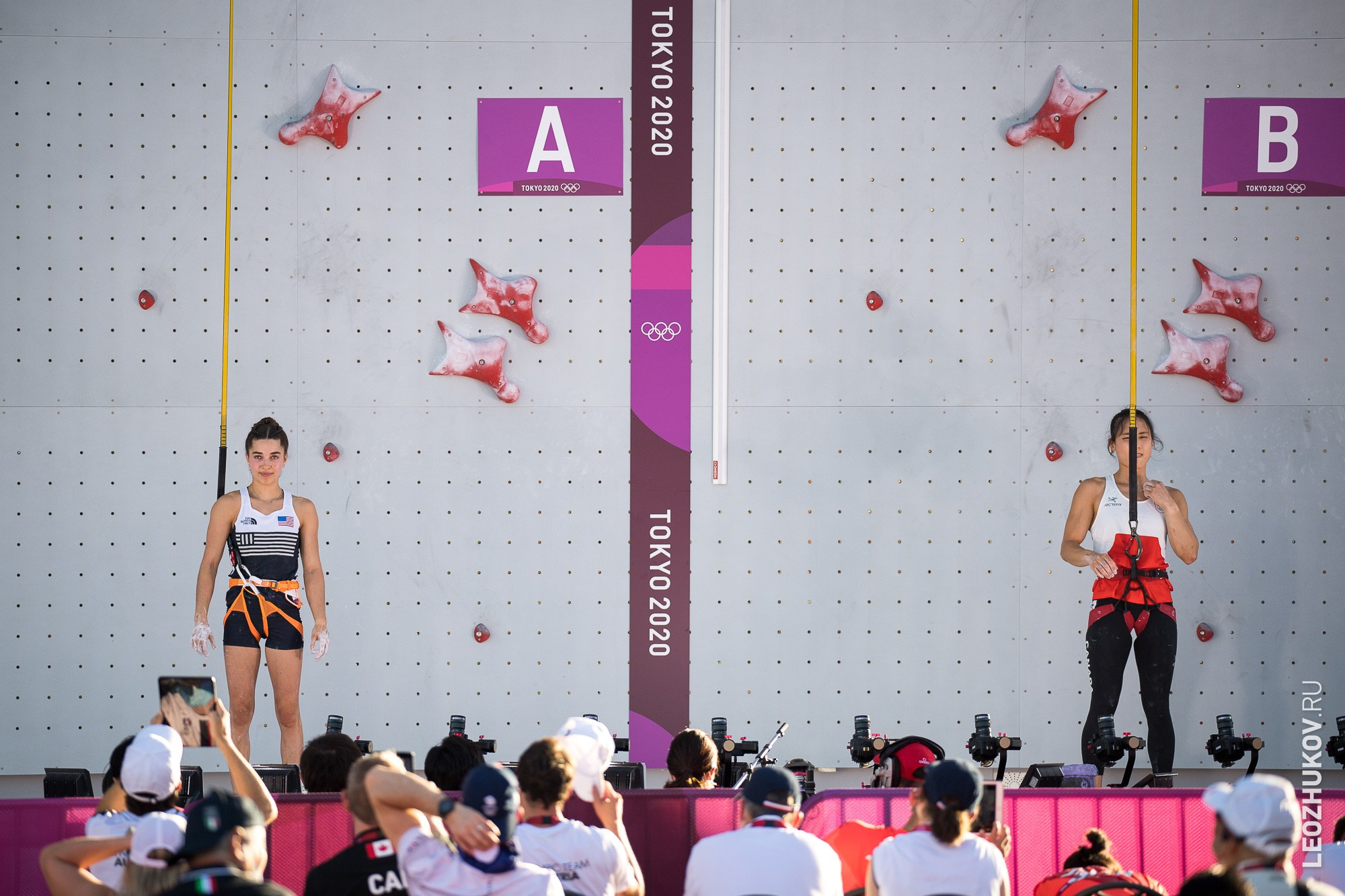 Tokyo-2020 Olympic games. Sports photographer Leonid Zhukov