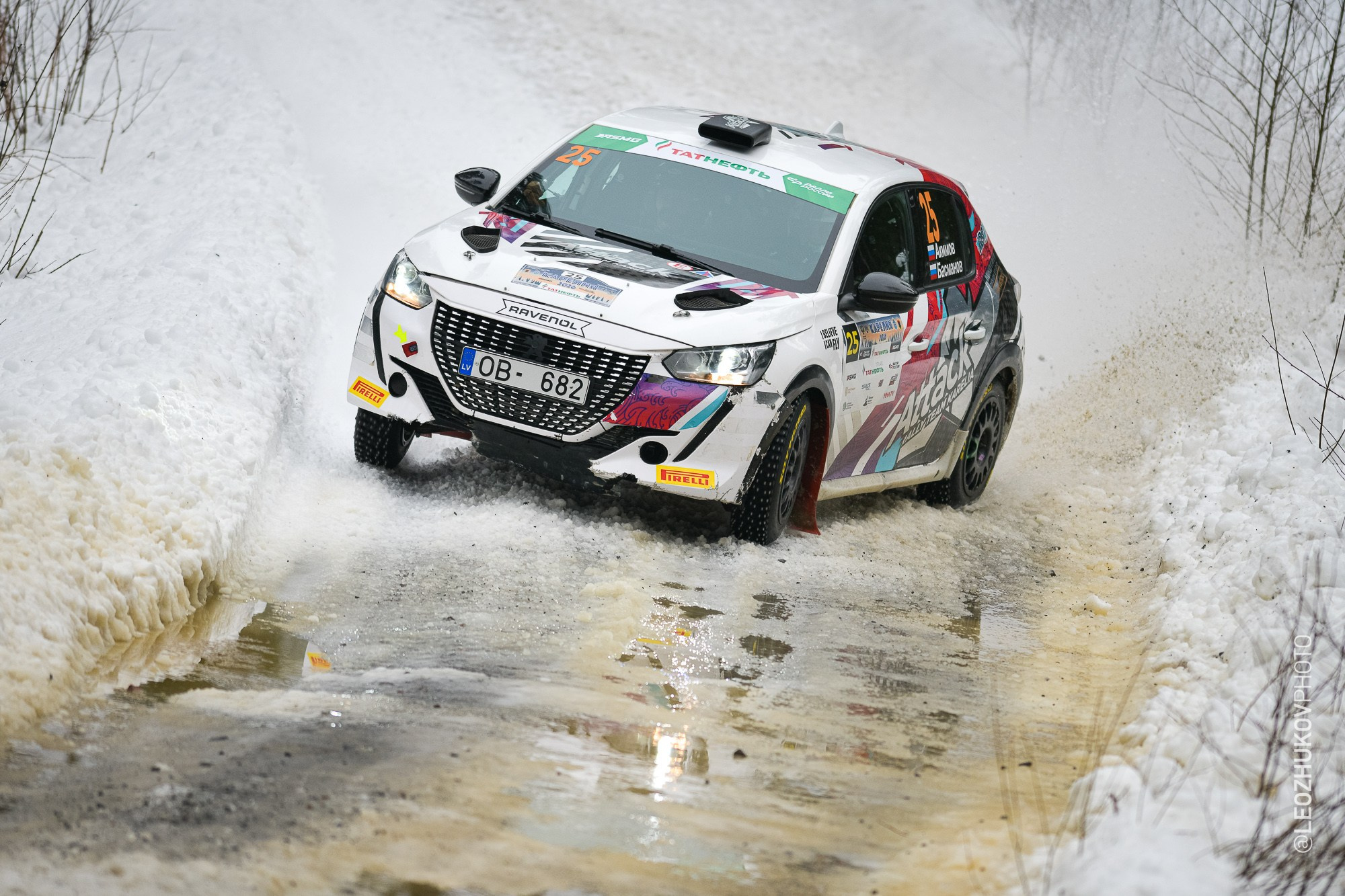 Rally Karelia 2026. Sports photographer Leonid Zhukov