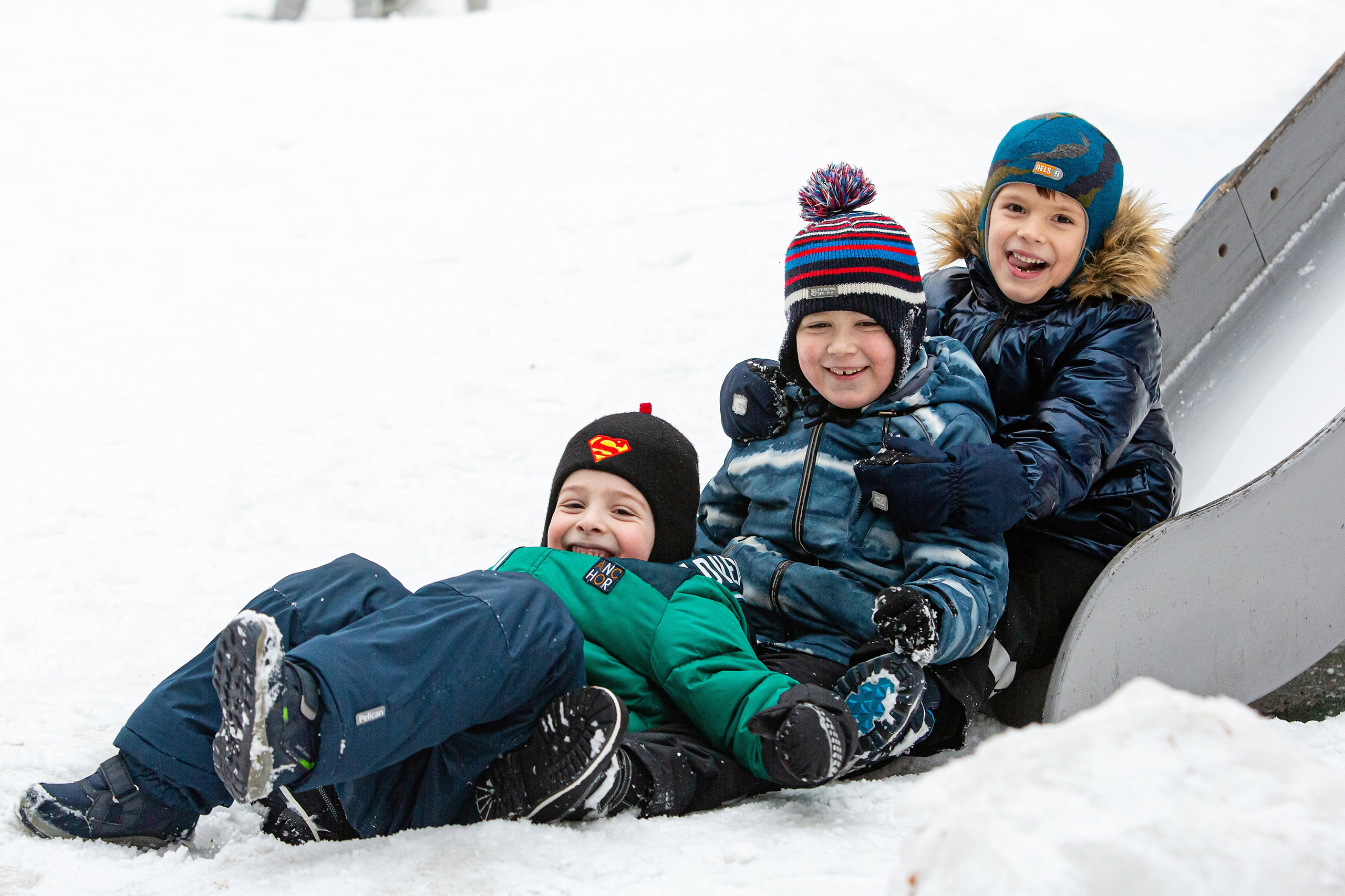 Зима в детском саду. Свадебный, семейный, детский фотограф в Санкт-Петербурге