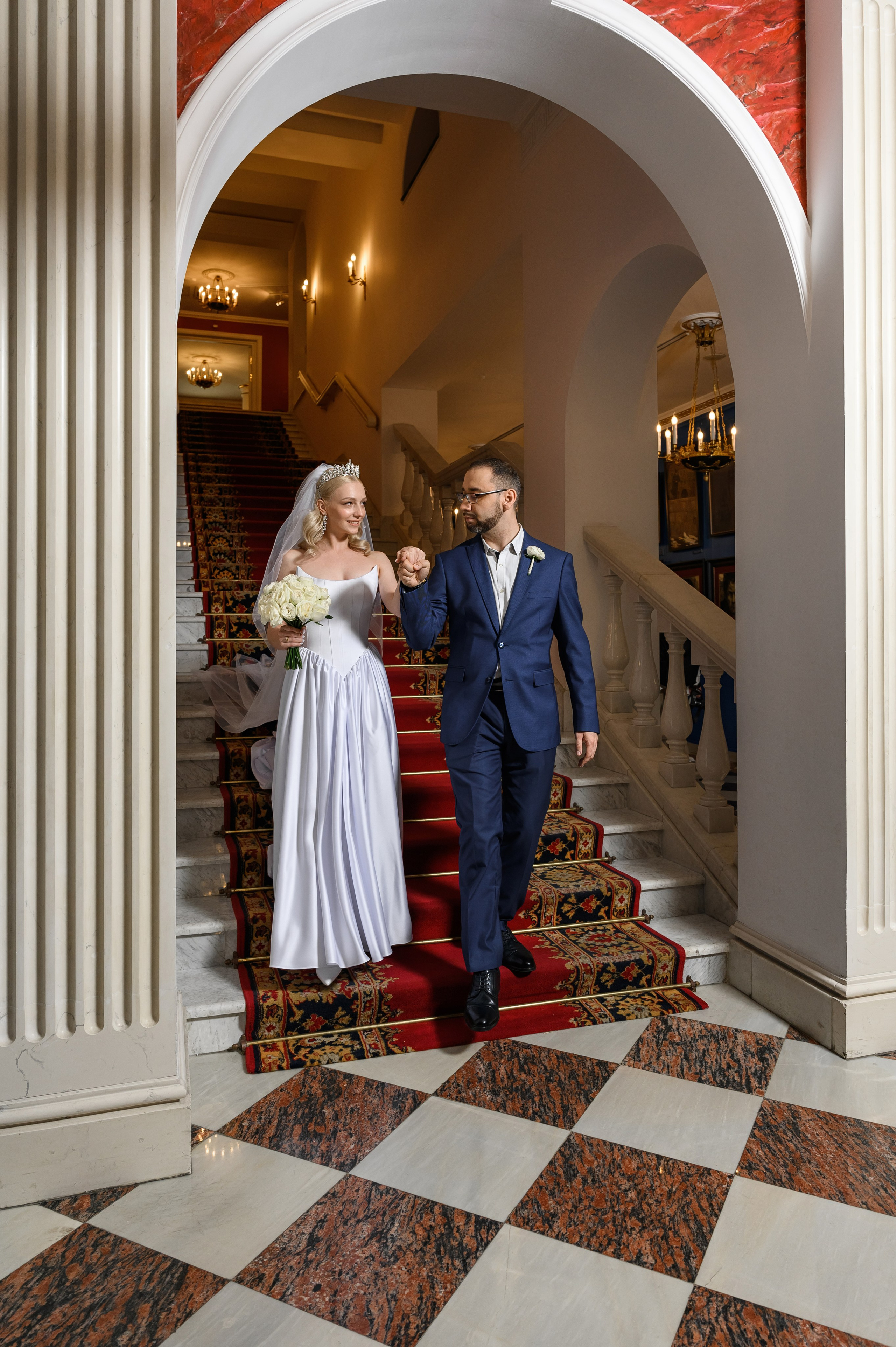 Свадебный банкет Golden Ring Hotel ресторан Зимний сад. Свадебный фотограф Москва Юрий Кульман