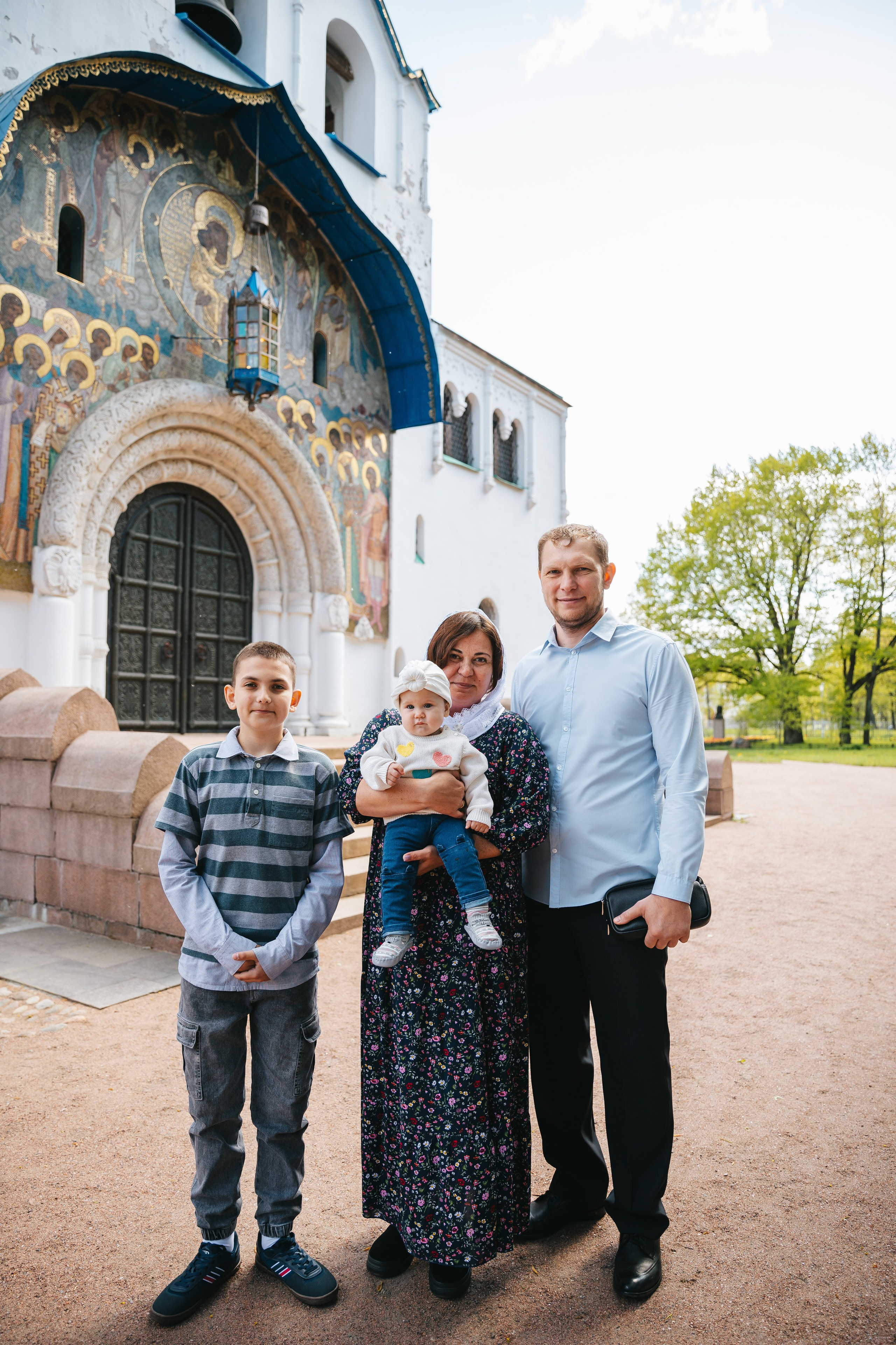 Крещение Лизы. Семейный lifestyle фотограф в Санкт-Петербурге Людмила Пахомова