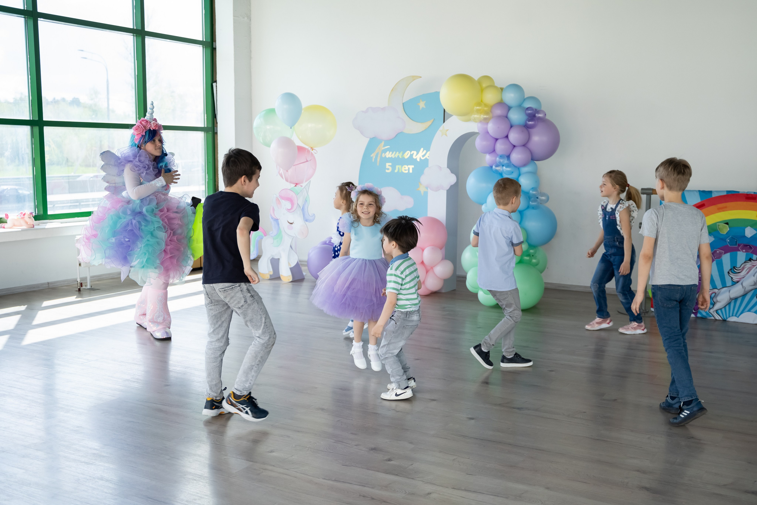 День Рождения с единорожкой. Фотограф в Одинцово, Москве