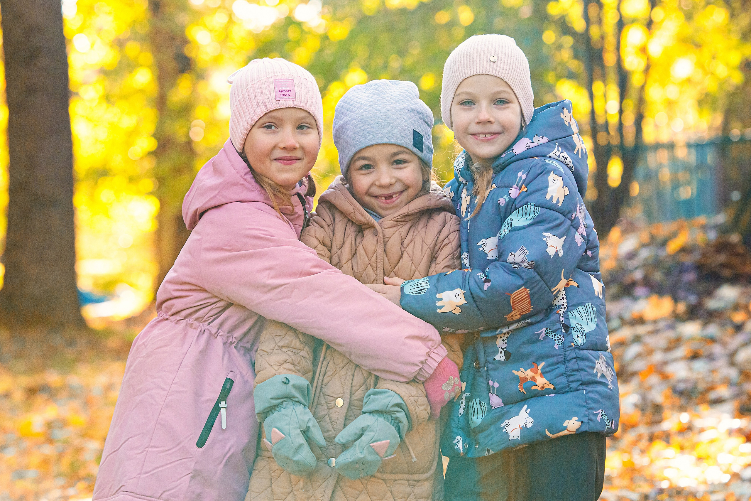 Осень в детском саду. Свадебный, семейный, детский фотограф в Санкт-Петербурге