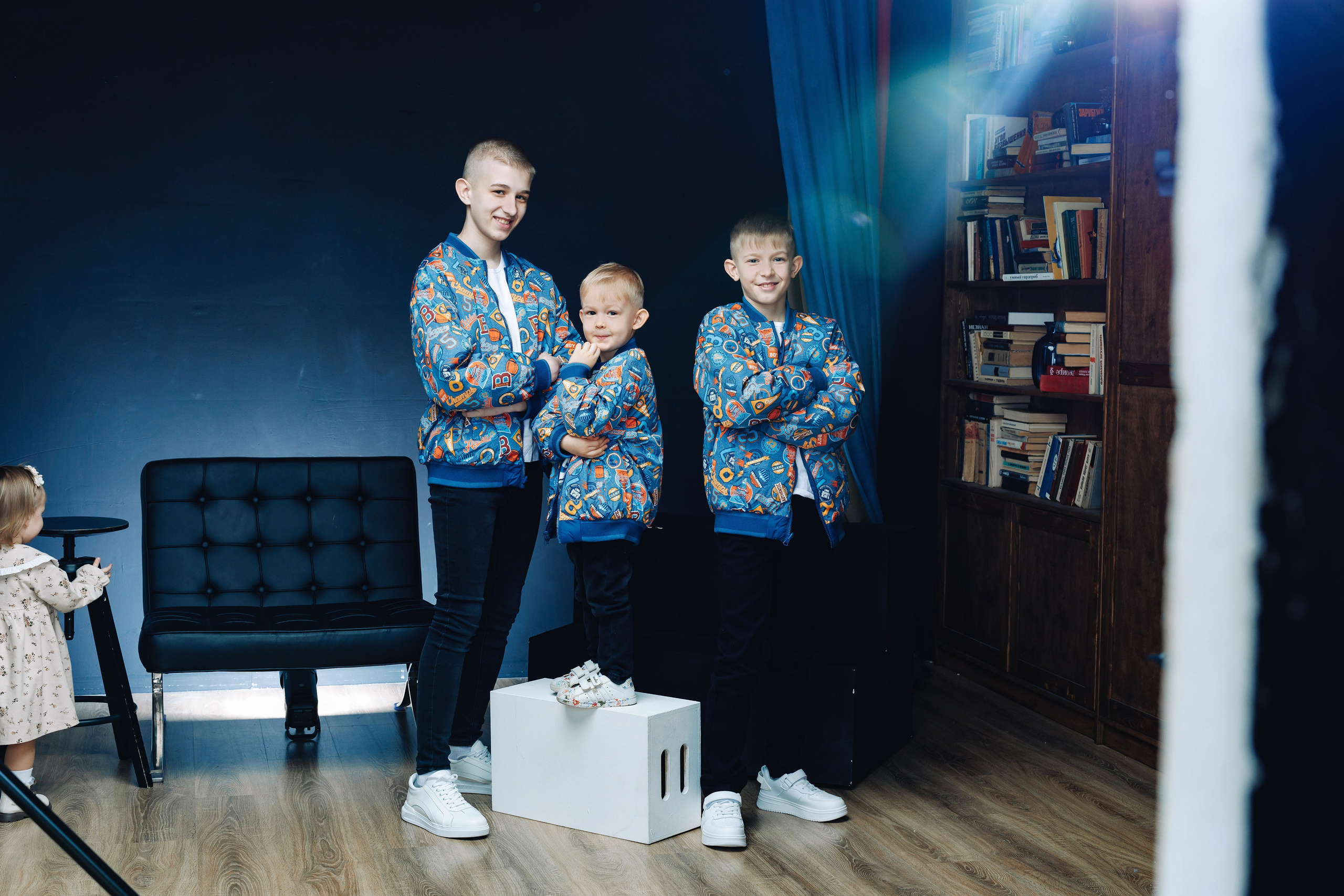 студия 4Stores для семейной фотосессии