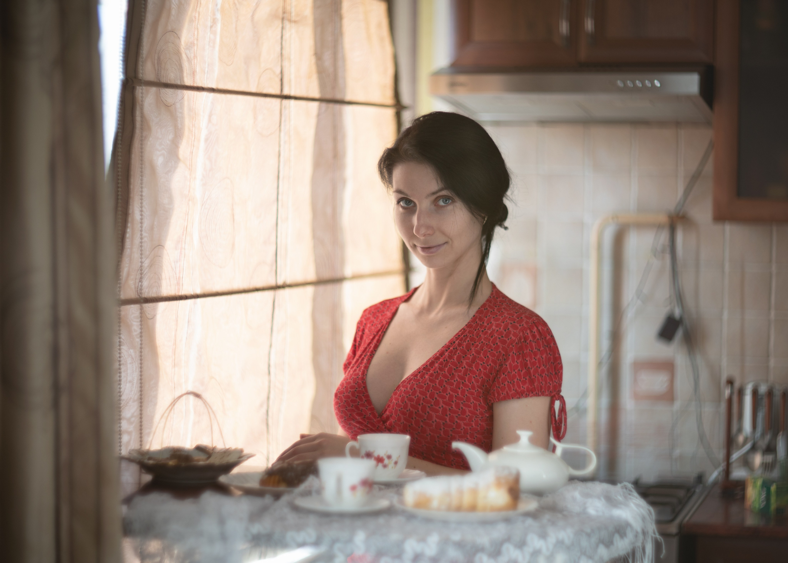 Genre portrait. Main