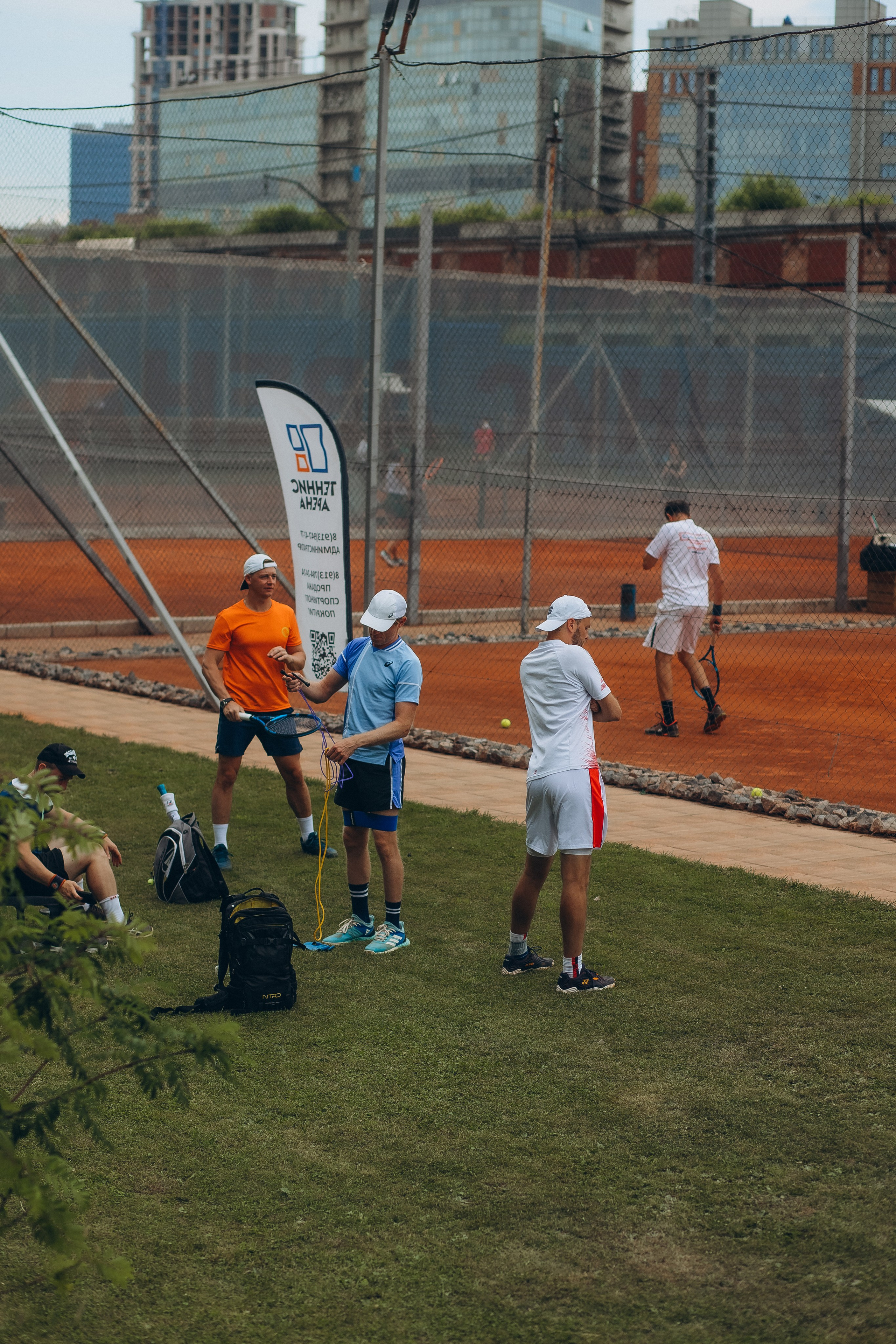 «IRON CUP» Турнир Новосибирского завода резки металла по большому теннису 2024. Фотограф Алина Ионычева в Новосибирске