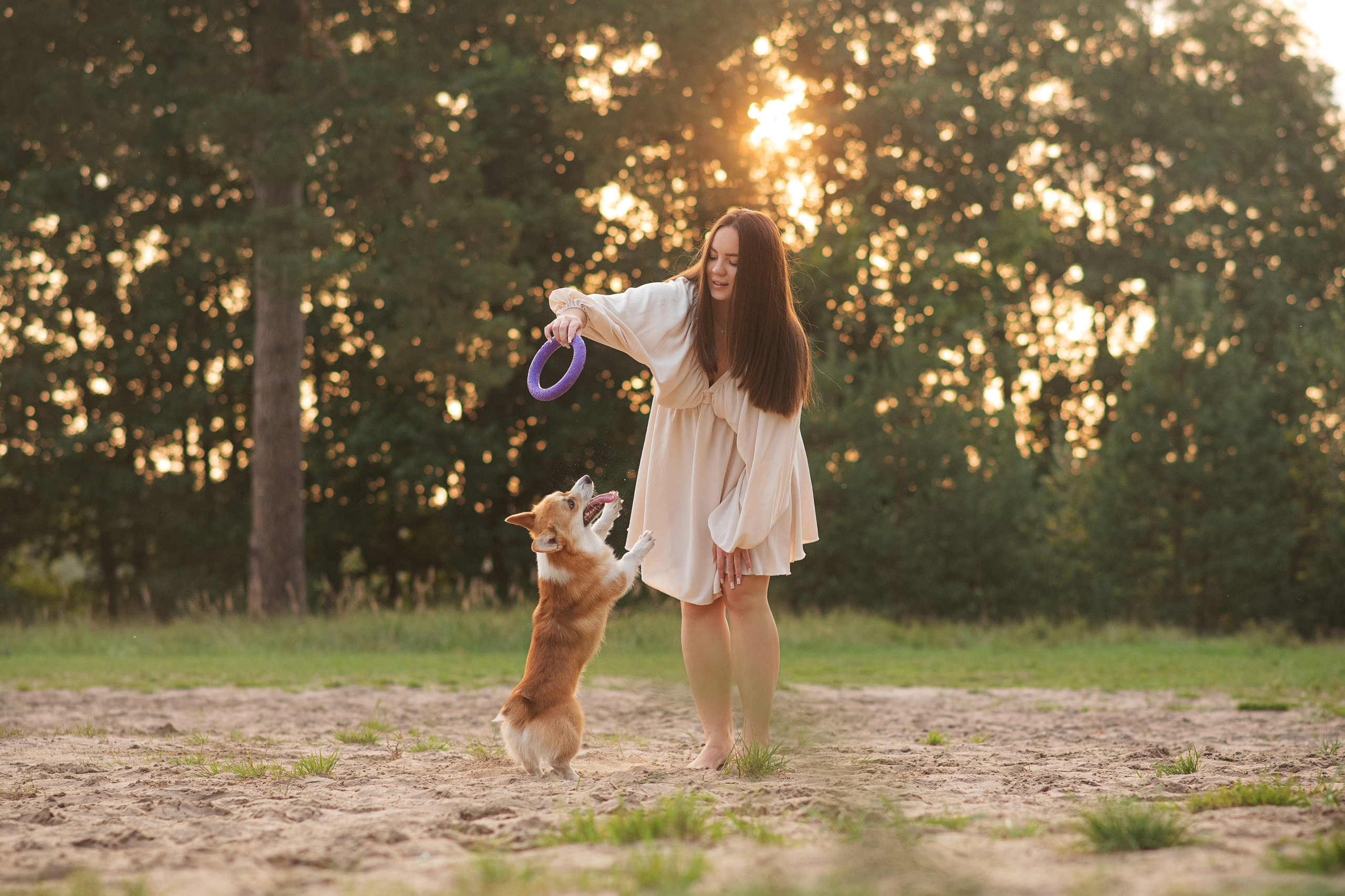 Саша, Оксана и Барни — 25.08.2024. Фотограф — Анималист | Анна Абрамова