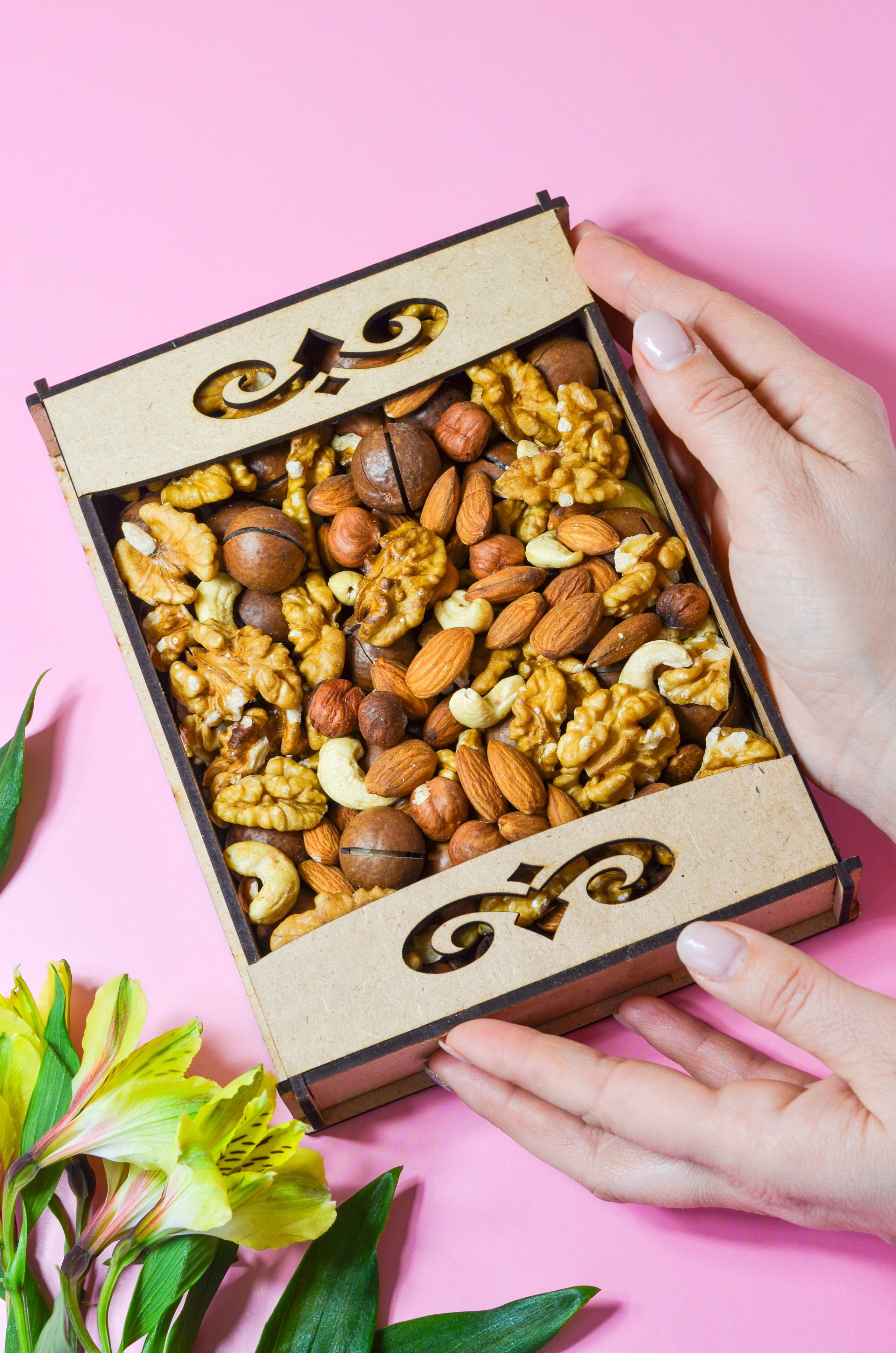 Орехи в упаковке. Сайт фотографа Алии Фаттах