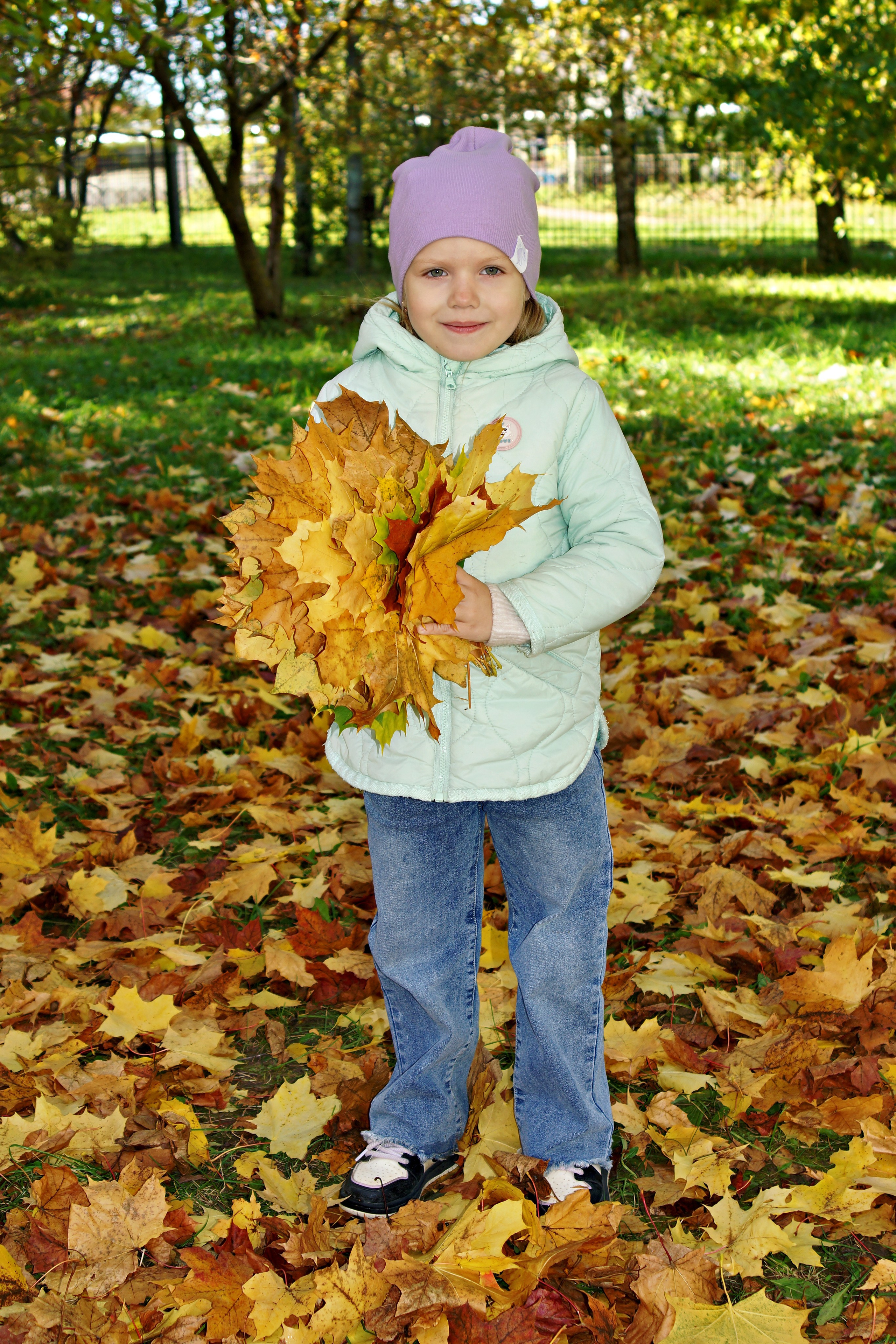 Осенняя фотосессия в детском саду г. Йошкар-Ола