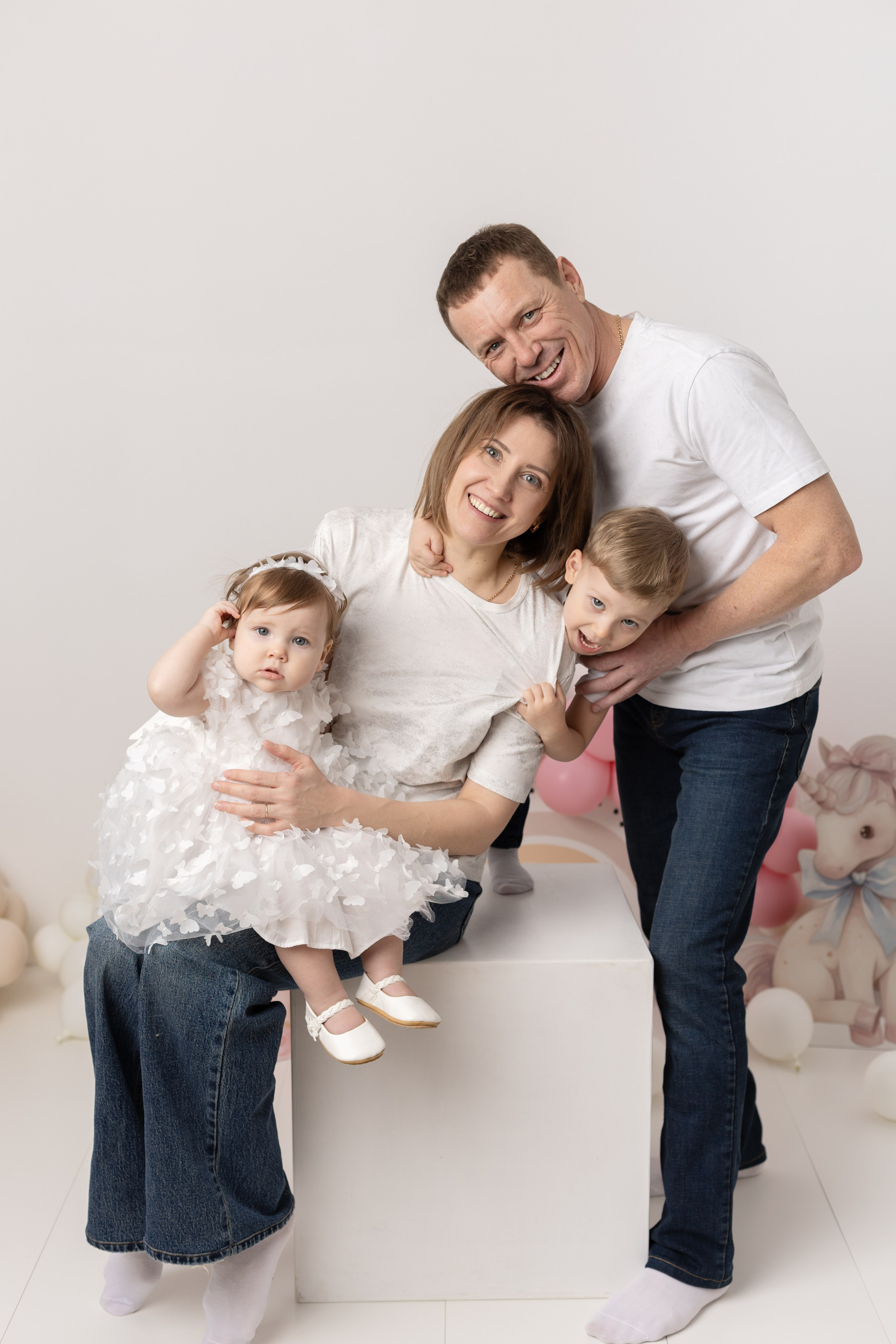 Фотосессия к первому дню рождения. Фотограф новорожденных, детский фотограф в г. Оренбурге Екатерина Козлова