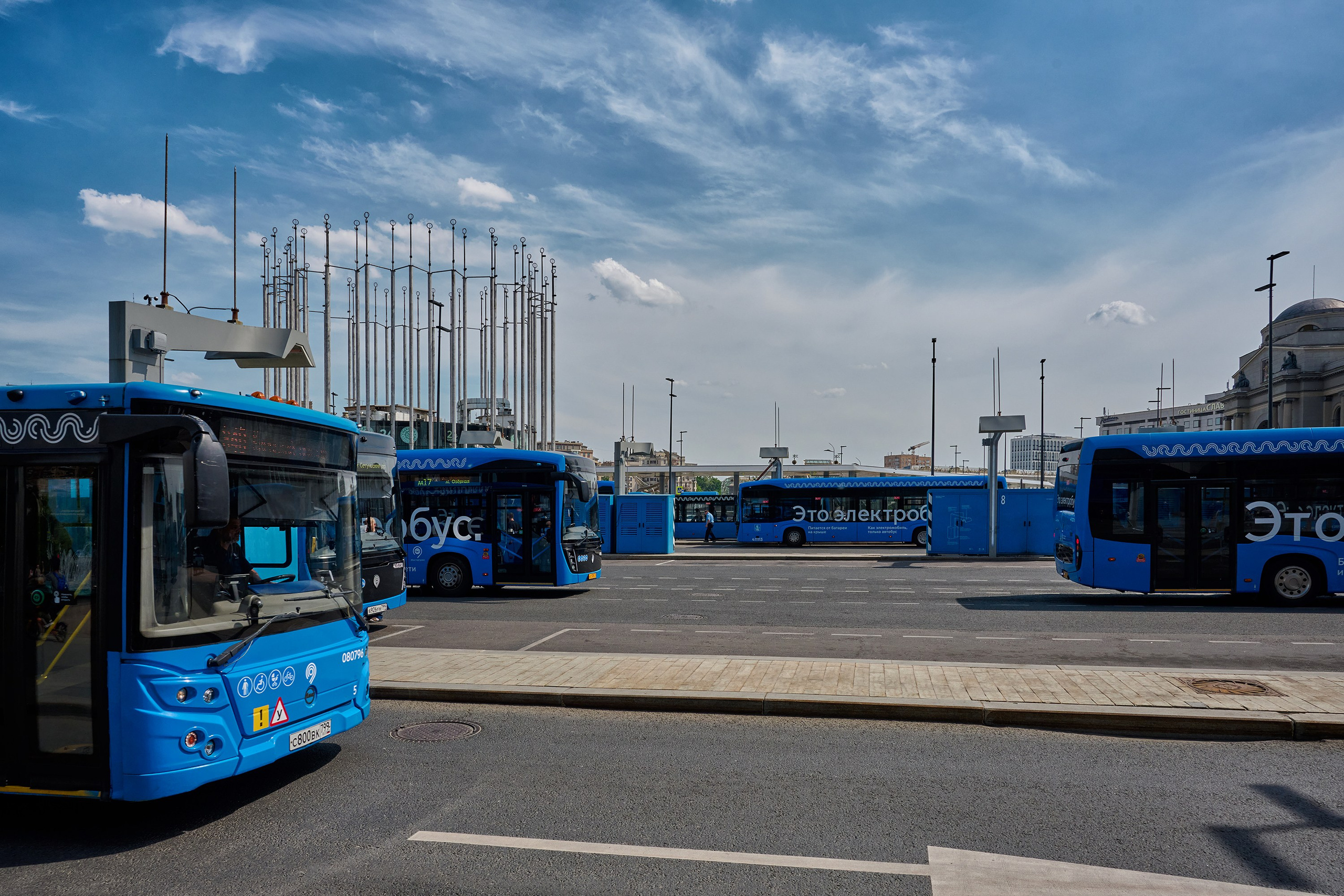 Москва, электробус