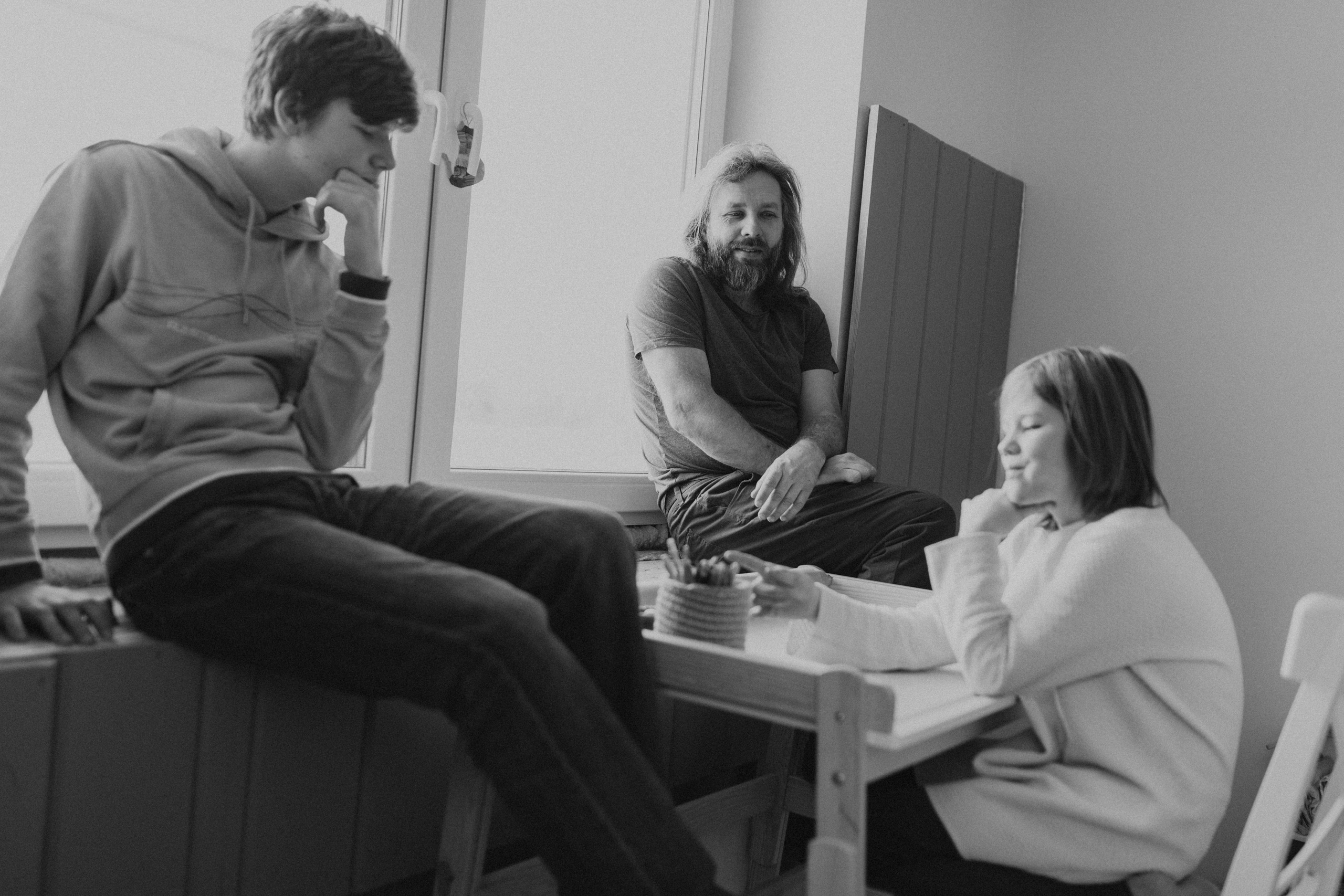 Рождественская Новогодняя Семейная Фотосессия дома. Семейный фотограф Маша Тимофеева | Москва