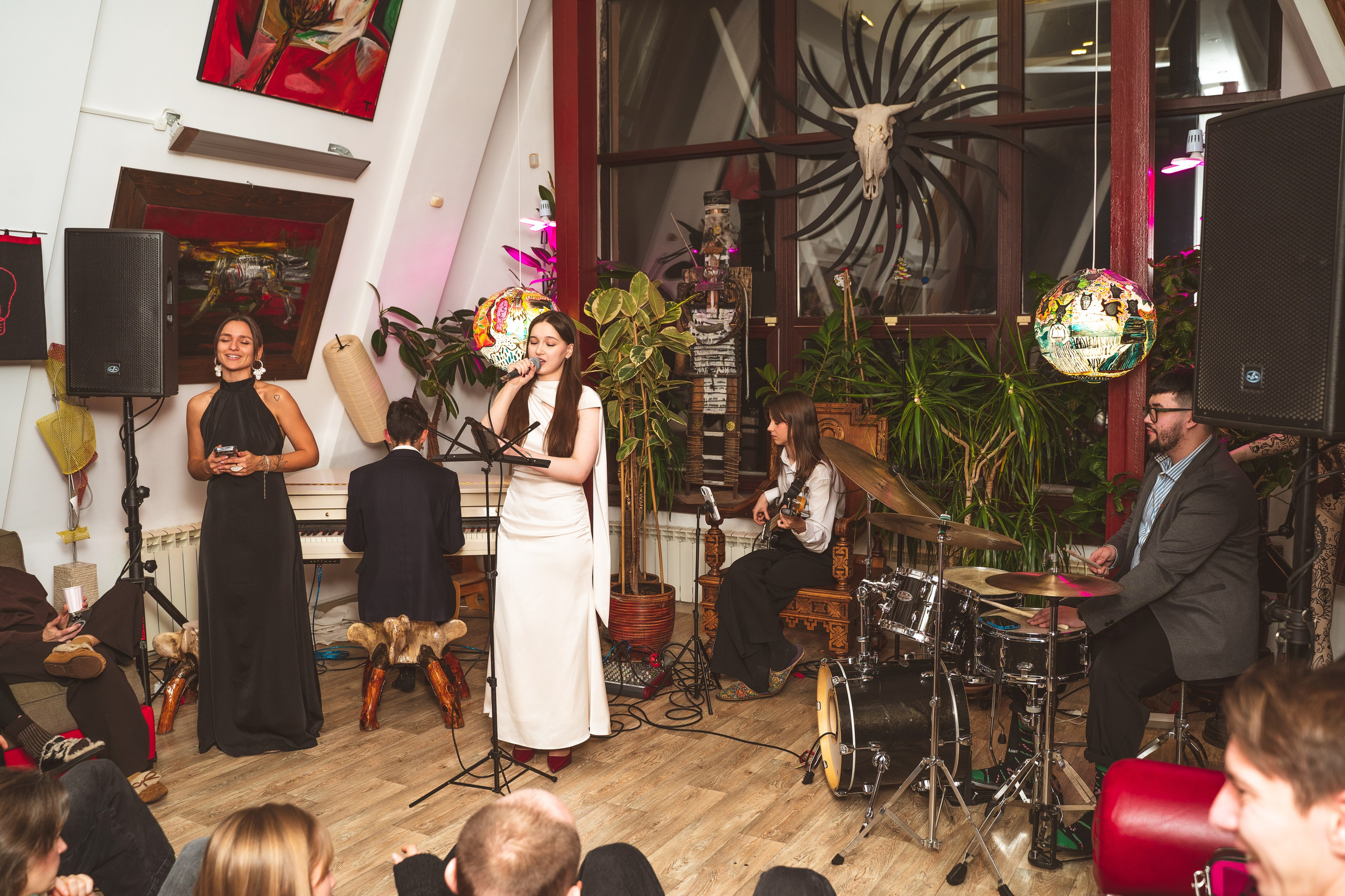 Новогодний джазовый вечер в «Доме Карлсона». Свадебный и репортажный фотограф в Уфе| Осетрова Ольга