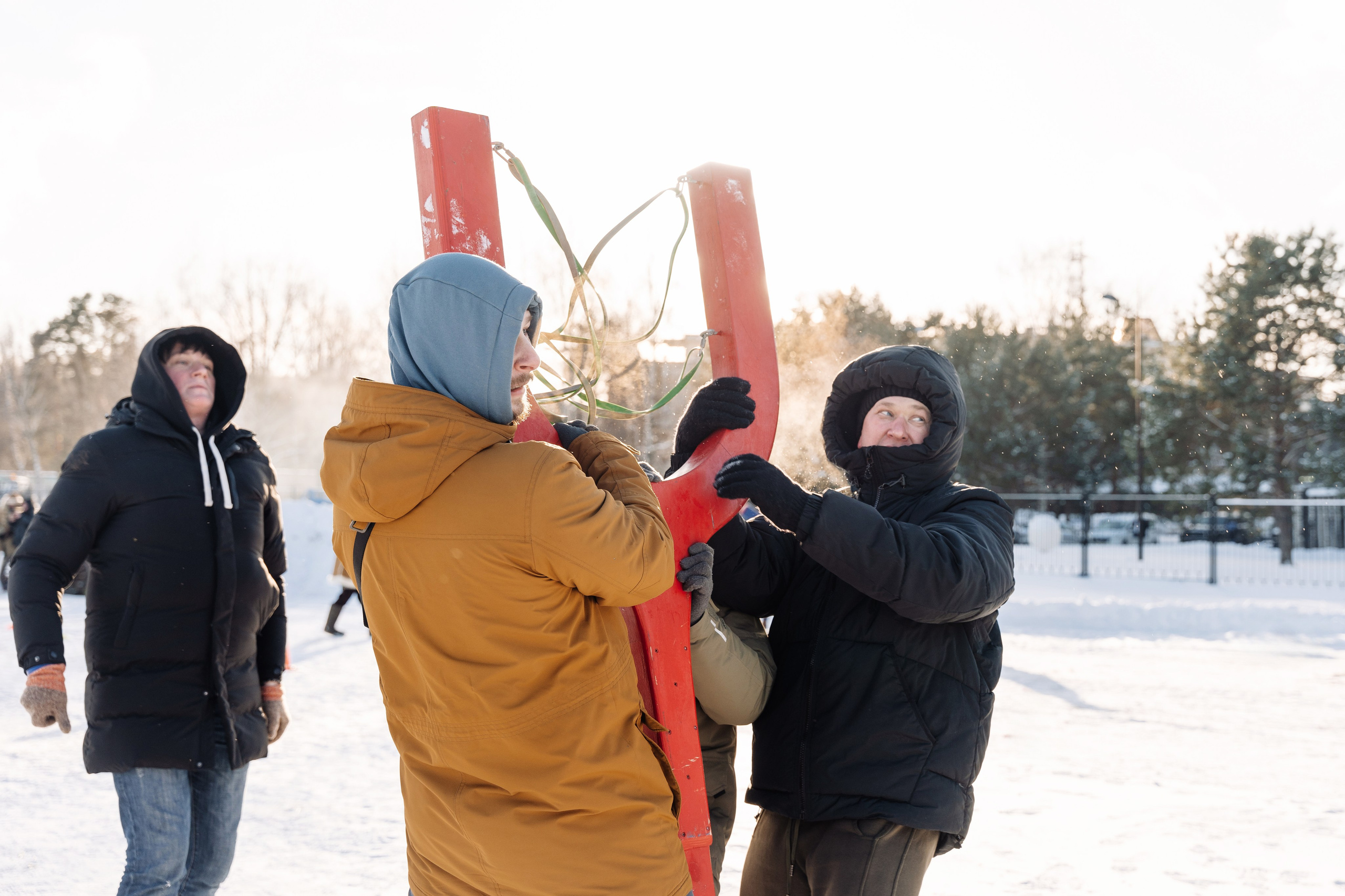 Зимние игры. Свадебный и семейный фотограф Ксения Ржевская (Митрохина)