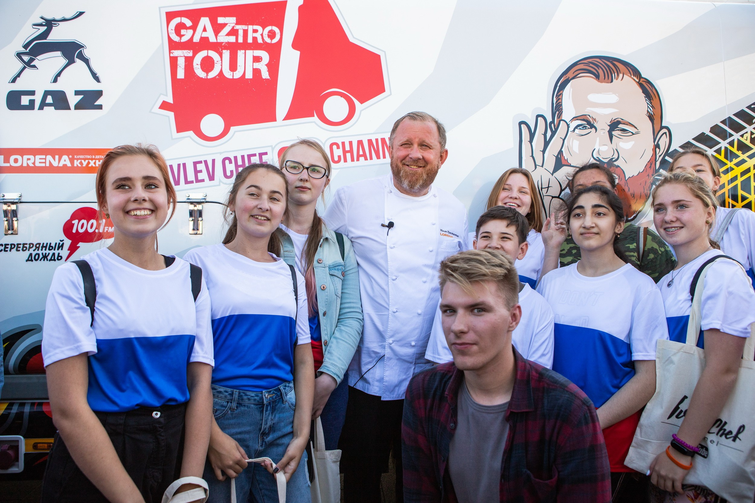 Константин Ивлев приехал в Тулу в рамках гастрономического тура (28 августа 2019). Репортажный фотограф Алексей Пирязев