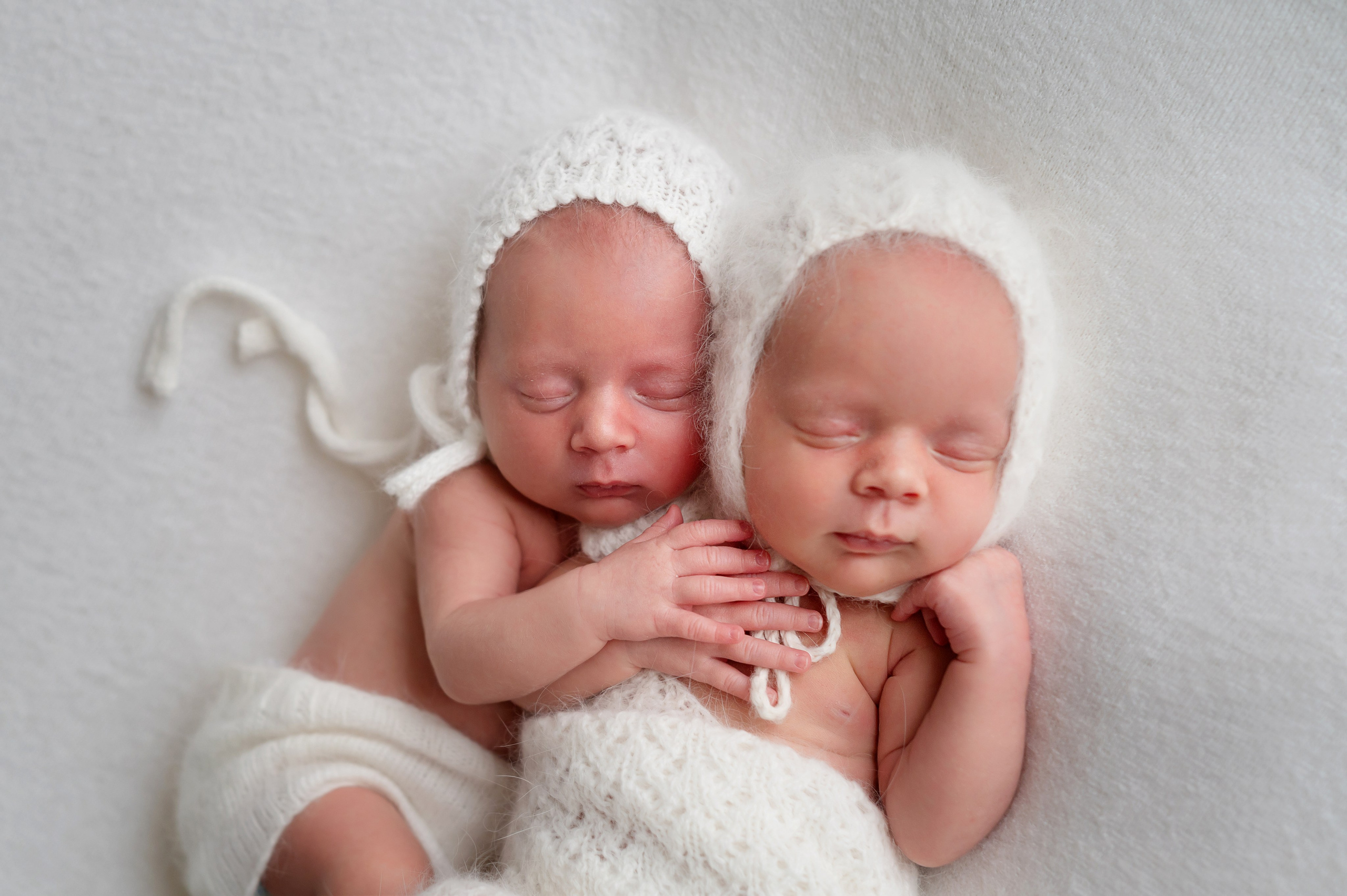 Вера и Диана 10 дней. Фотограф новорожденных Елена Панова