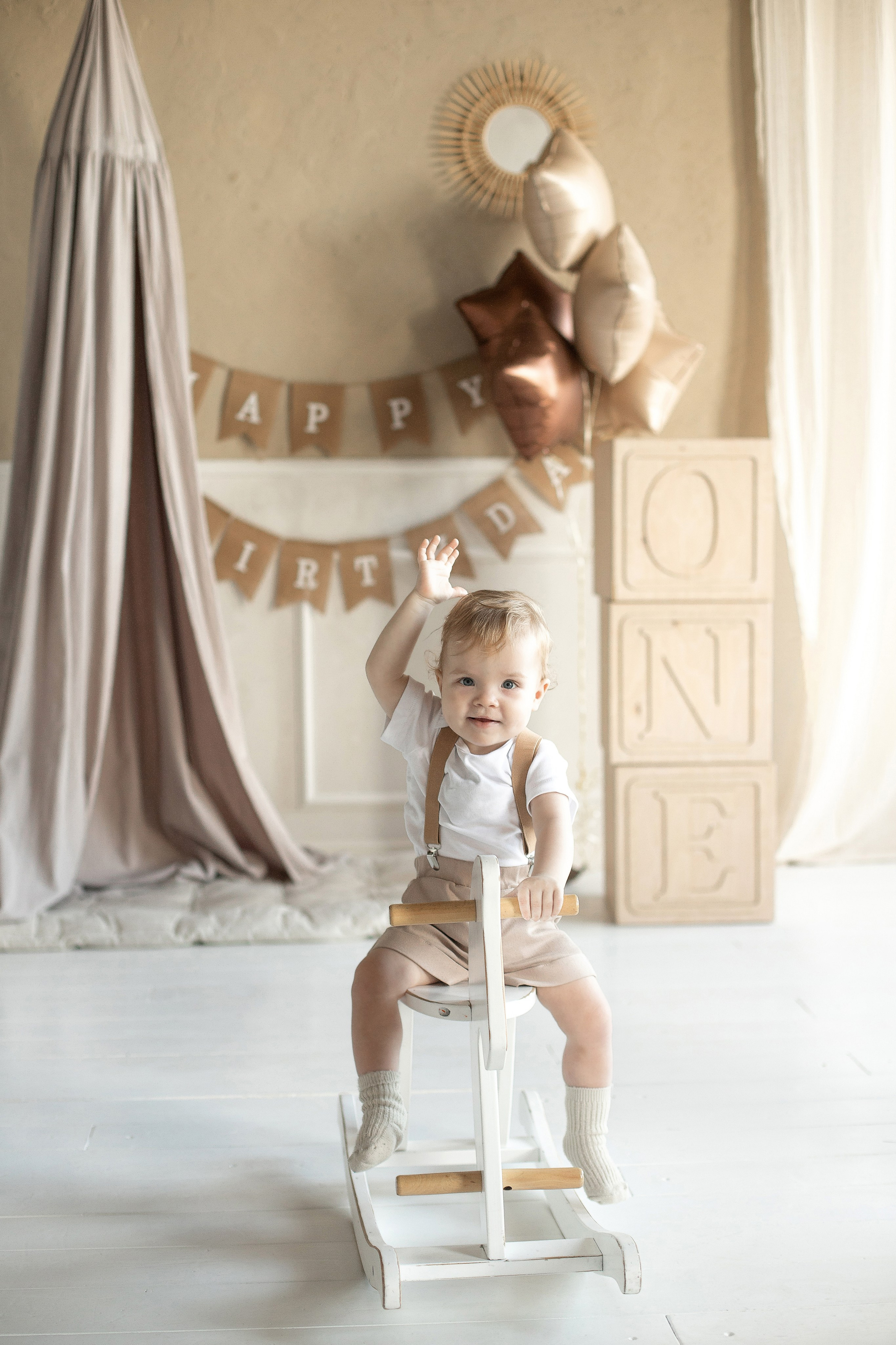 Годик малышу. Семейный и детский фотограф в Красноярске Анна Маюрова