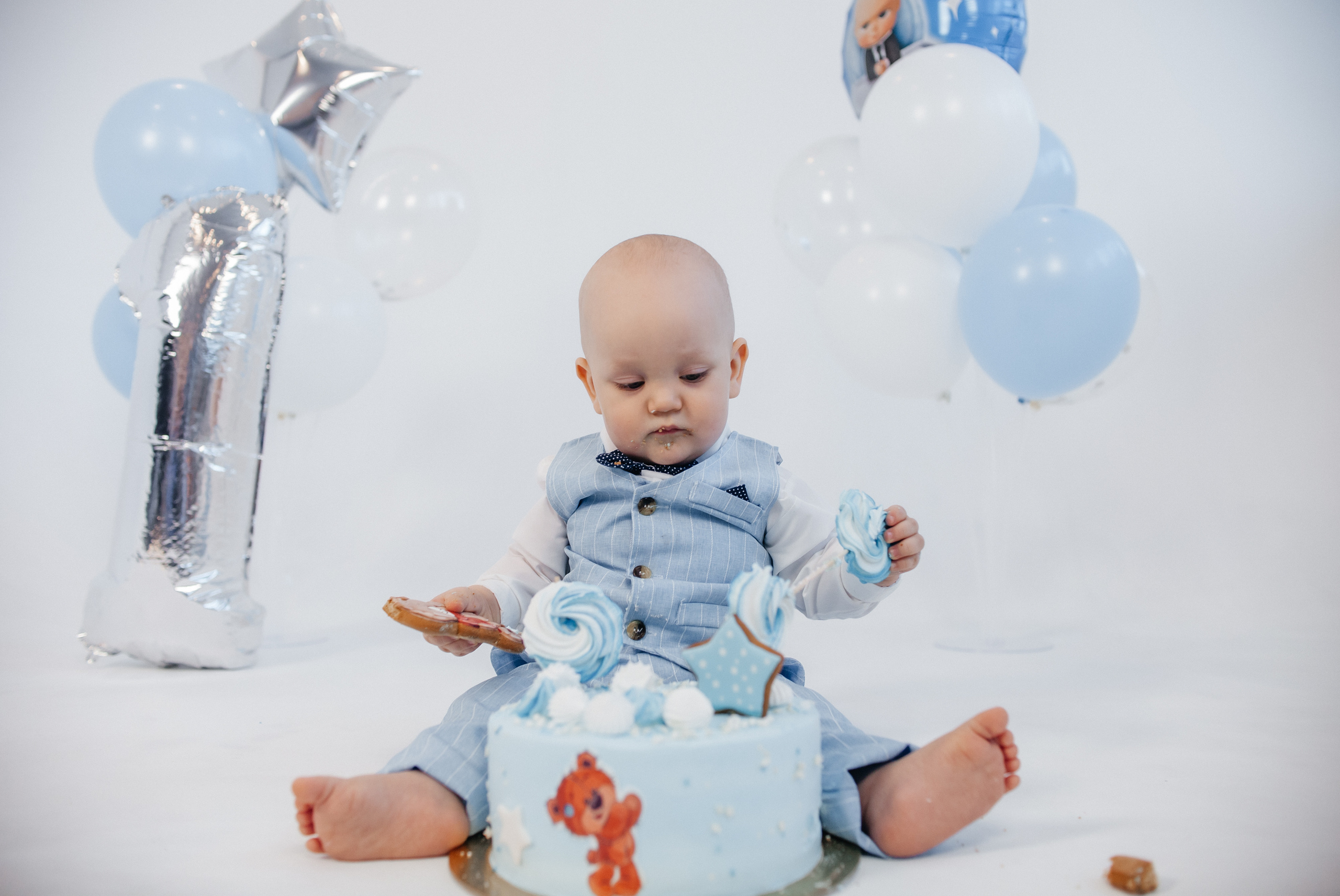 Степашке годик. Семейный и портретный фотограф в Новосибирске Мария Хлебус