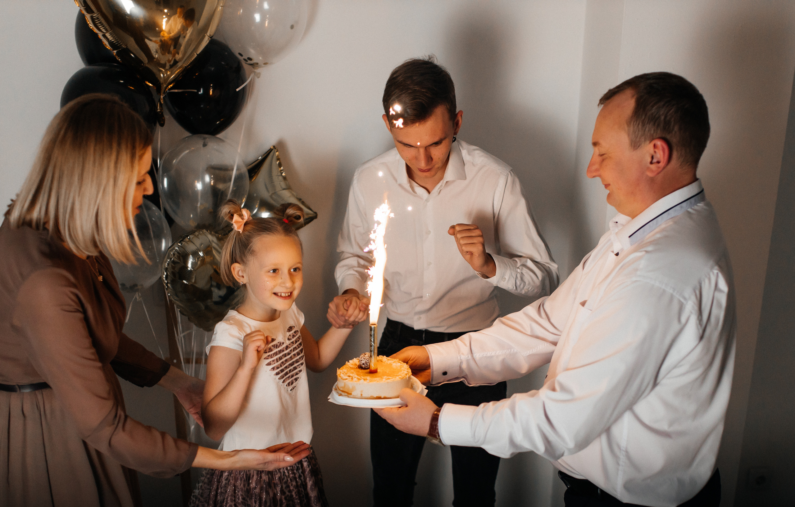 День рождения Анютки. Семейный и портретный фотограф в Новосибирске Мария Хлебус