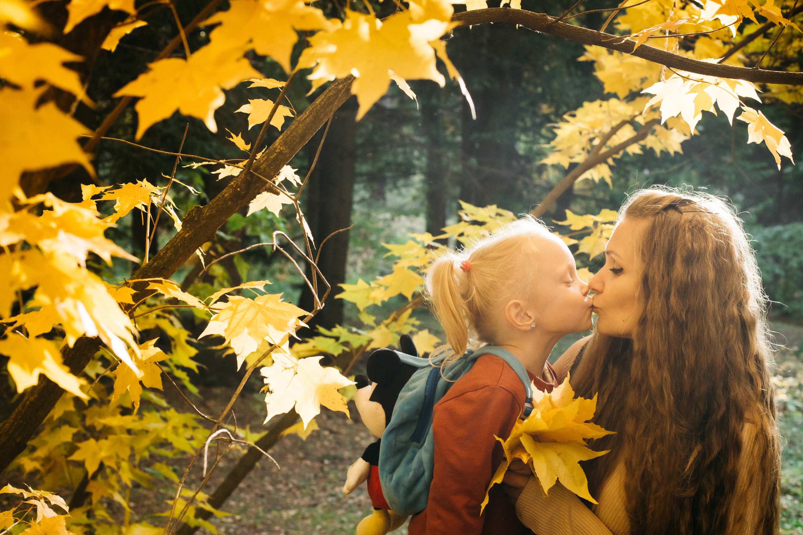 Прогулка в ботаническом саду. Семейный и портретный фотограф в Новосибирске Мария Хлебус