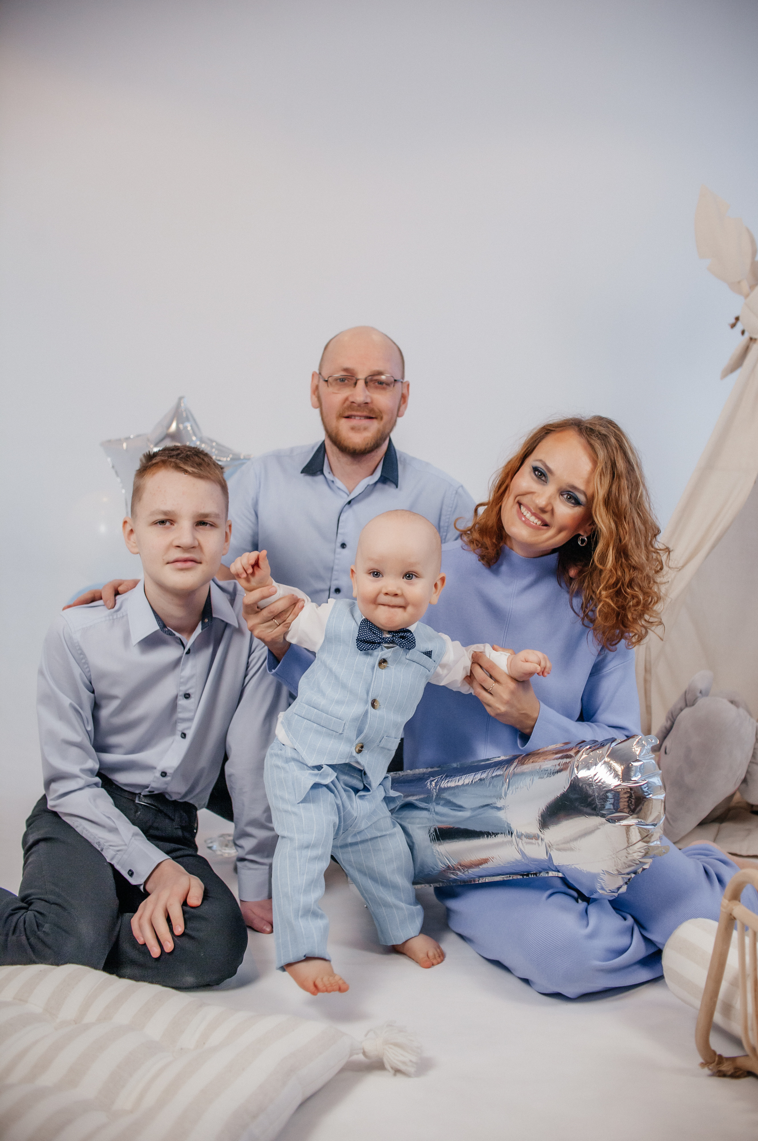 Степашке годик. Семейный и портретный фотограф в Новосибирске Мария Хлебус