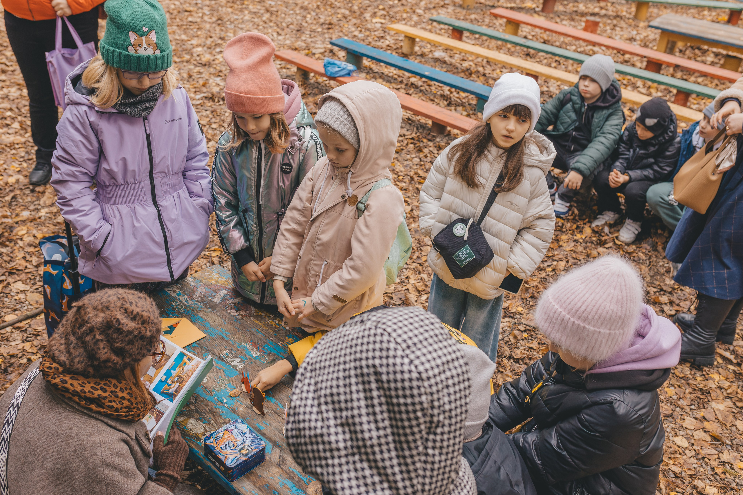 Репортаж школьной экскурсии. Семейный и женский фотограф в Москве Надежда Воробьева