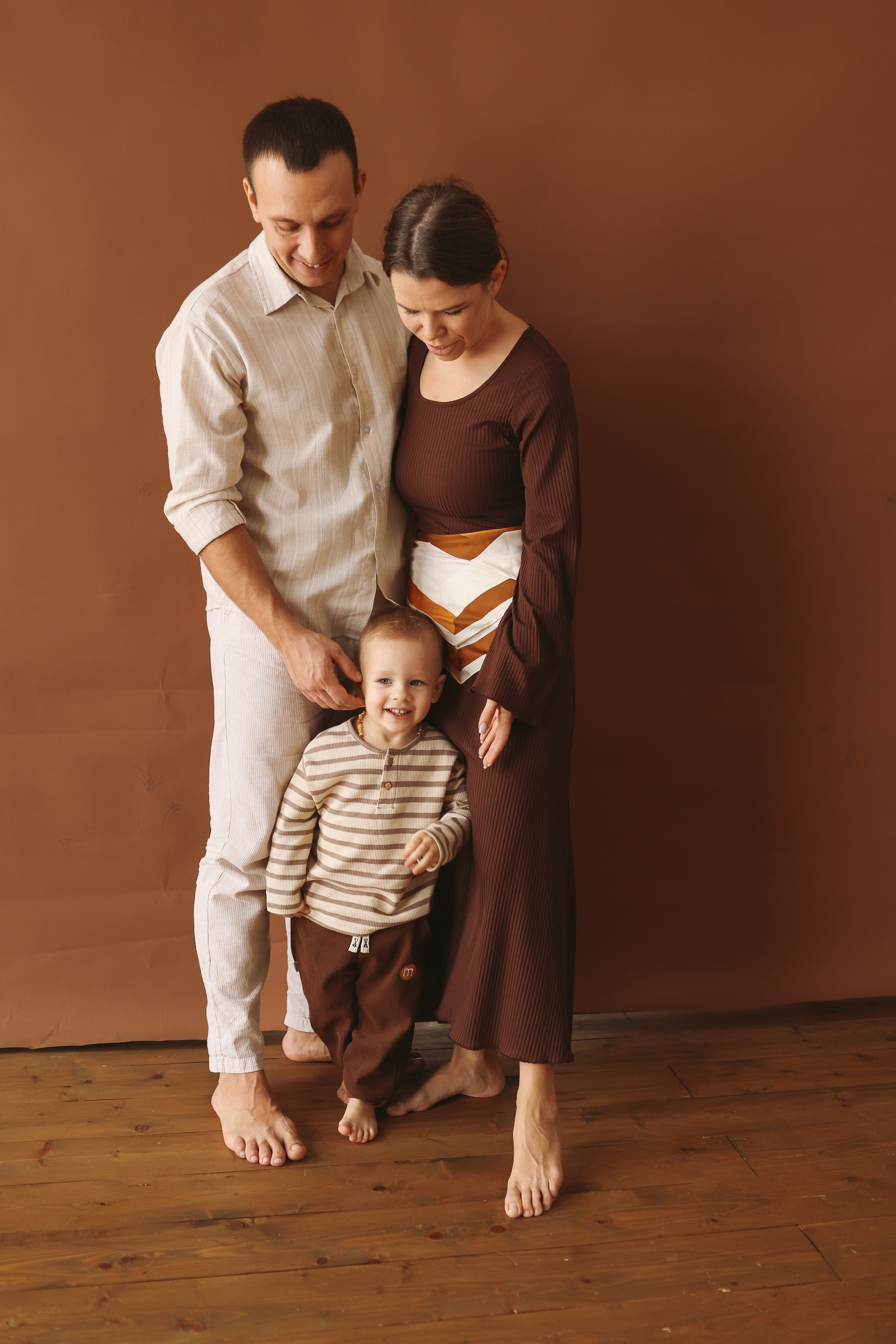 Таня Николай и маленький Савелий. Фотограф Владимир Москва