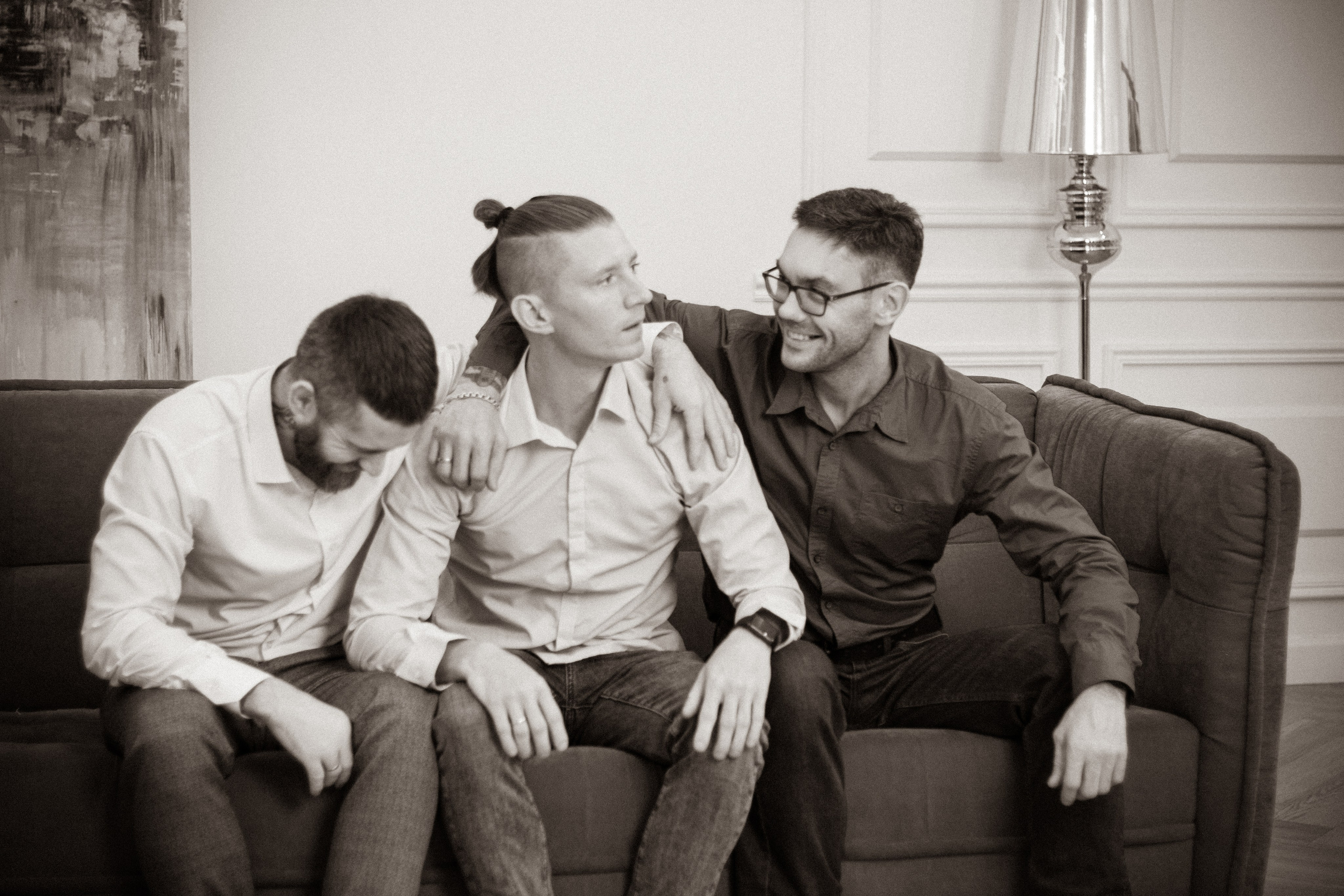 Тепло большой семьи — семейная фотосессия в студии, Екатеринбург. Фотограф в Екатеринбурге Пойгина Елена