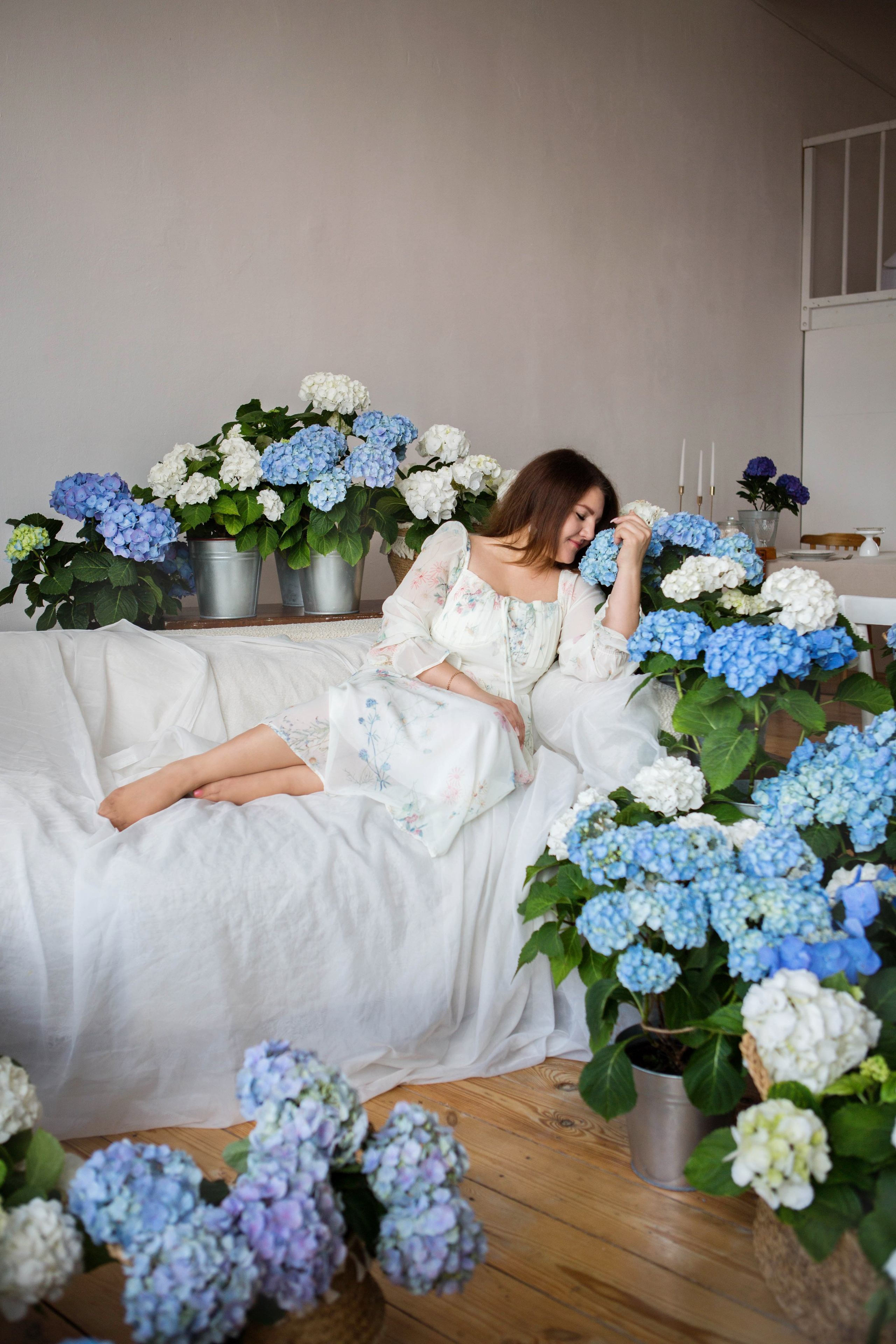 «Гортензии» студия Space Jobs. Свадебный семейный и детский фотограф в Краснодаре Карина Федоровская