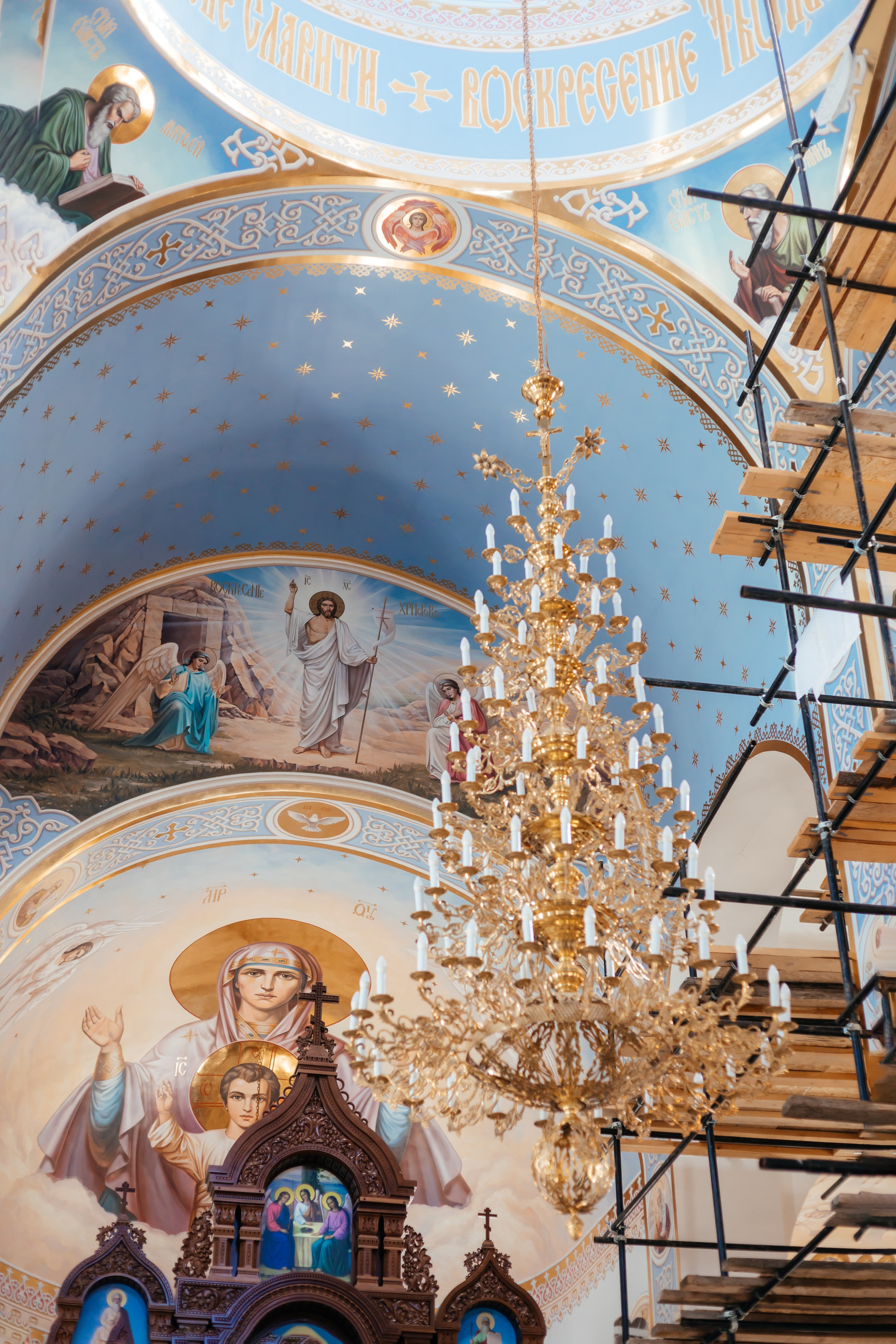 Съемка таинства крещения в Новопокровской. Свадебный и семейный фотограф в Краснодарском крае Мария Данилкина