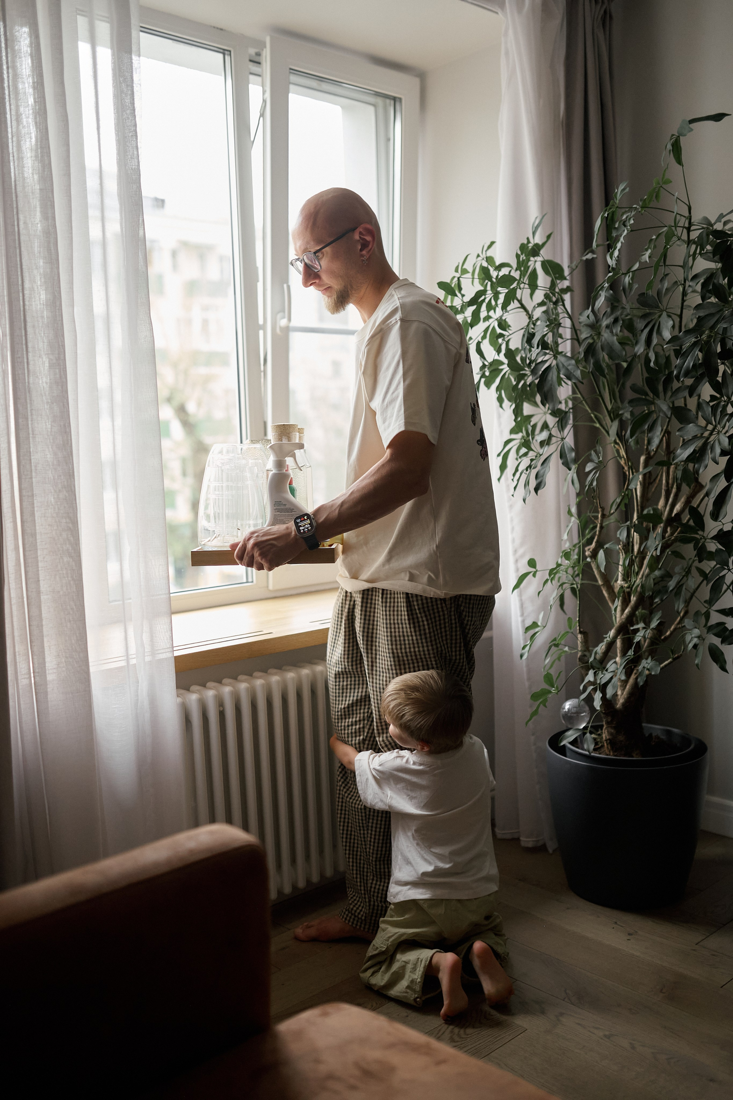 Серёжа, Вика, Макар и Кэш. Семейный и свадебный lifestyle-фотограф в Москве Мария Петрова