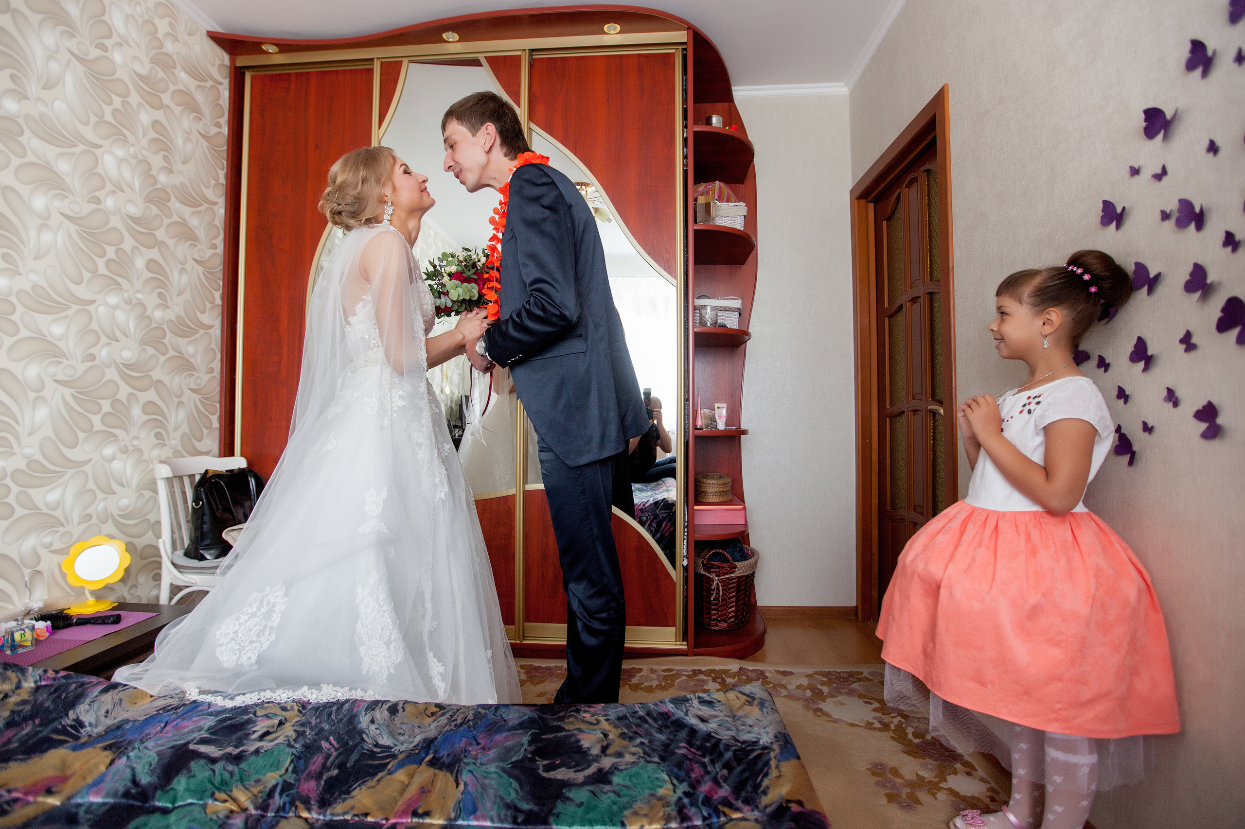 встреча жениха и невесты