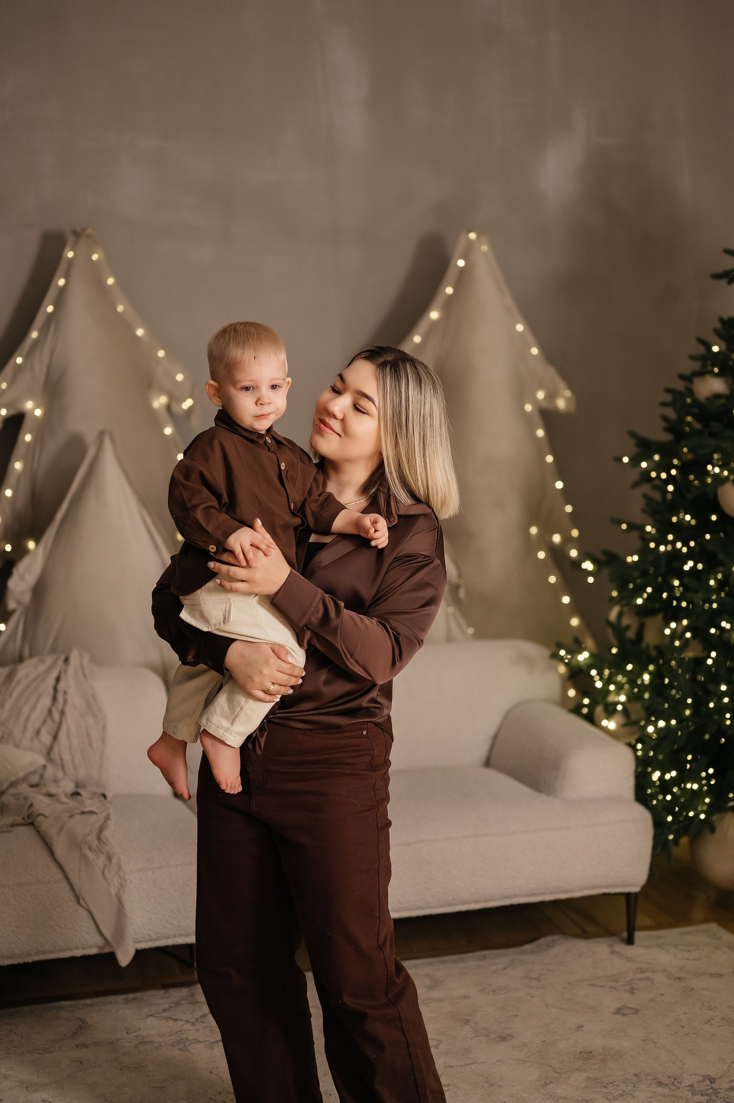 Новогодняя фотосессия. Свадебный и семейный фотограф в Краснодаре Алина Мельник