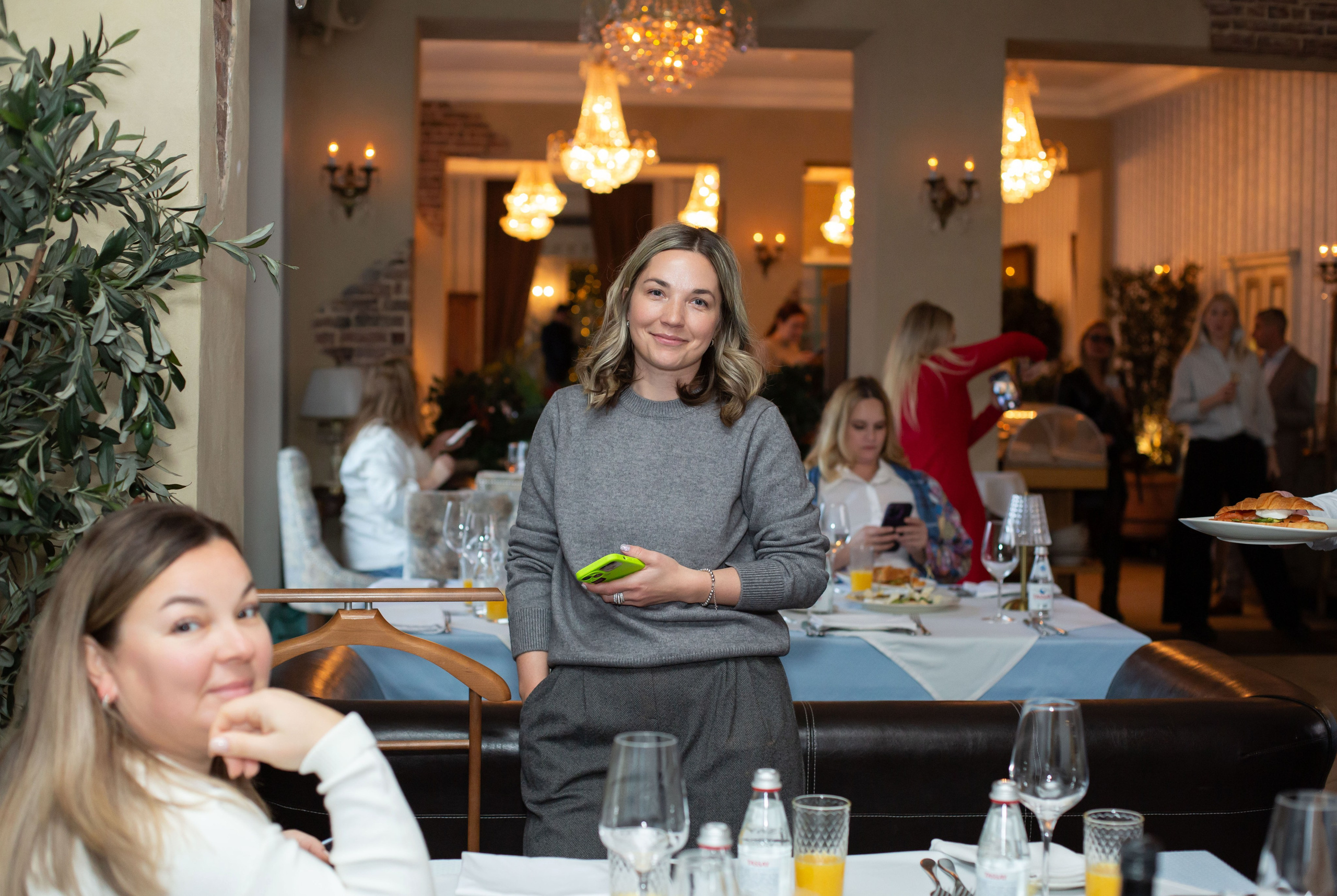Москва бизнес завтрак ресторан La Provincia. Семейный и детский фотограф Анна Петракова