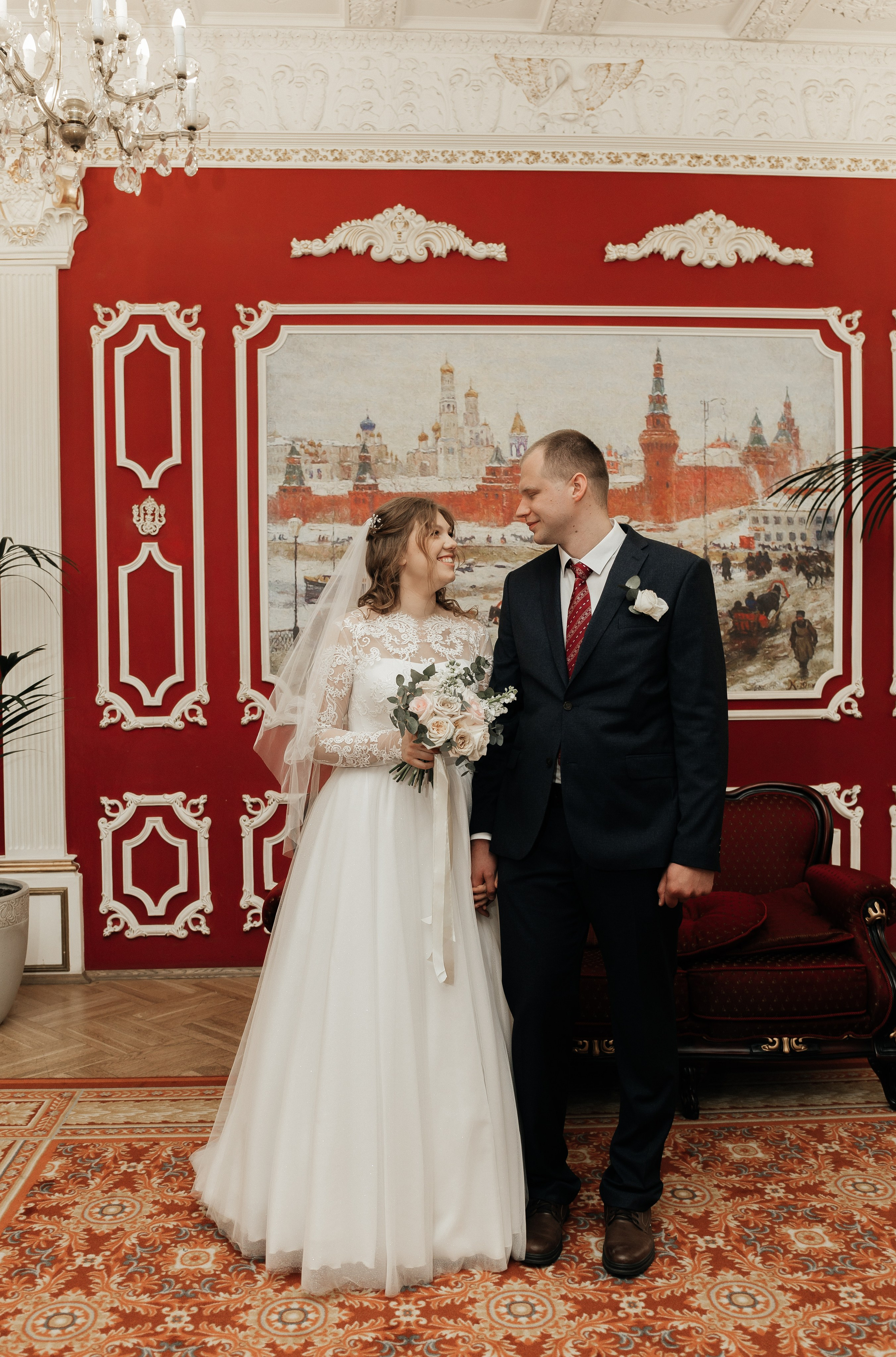 Николай&Серафима (загс грибоедовский пи прогулка в Царицыно). Фотограф в Москве Юлия Хамзина