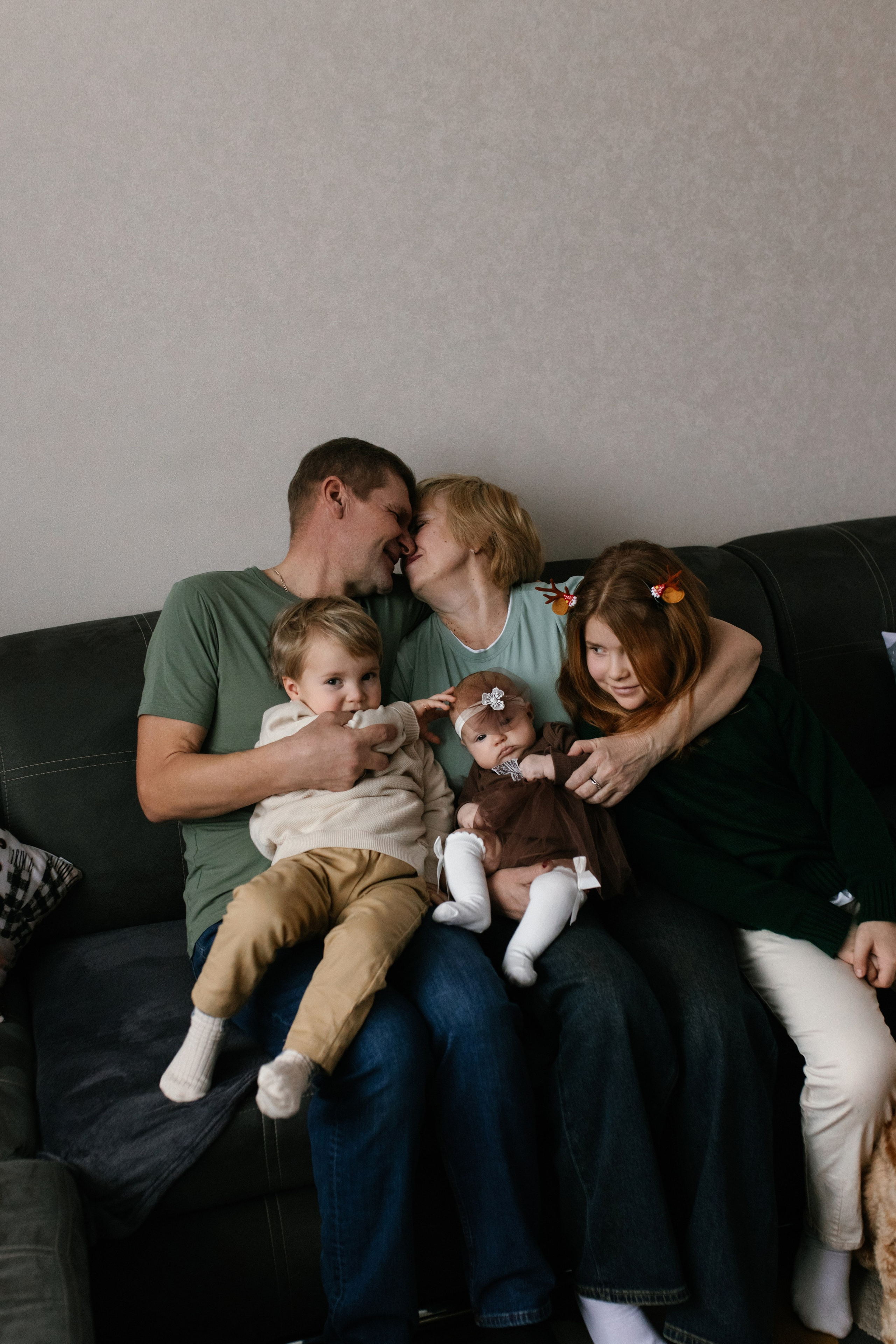 Семейные новогодние. Фотограф Катя Трусова